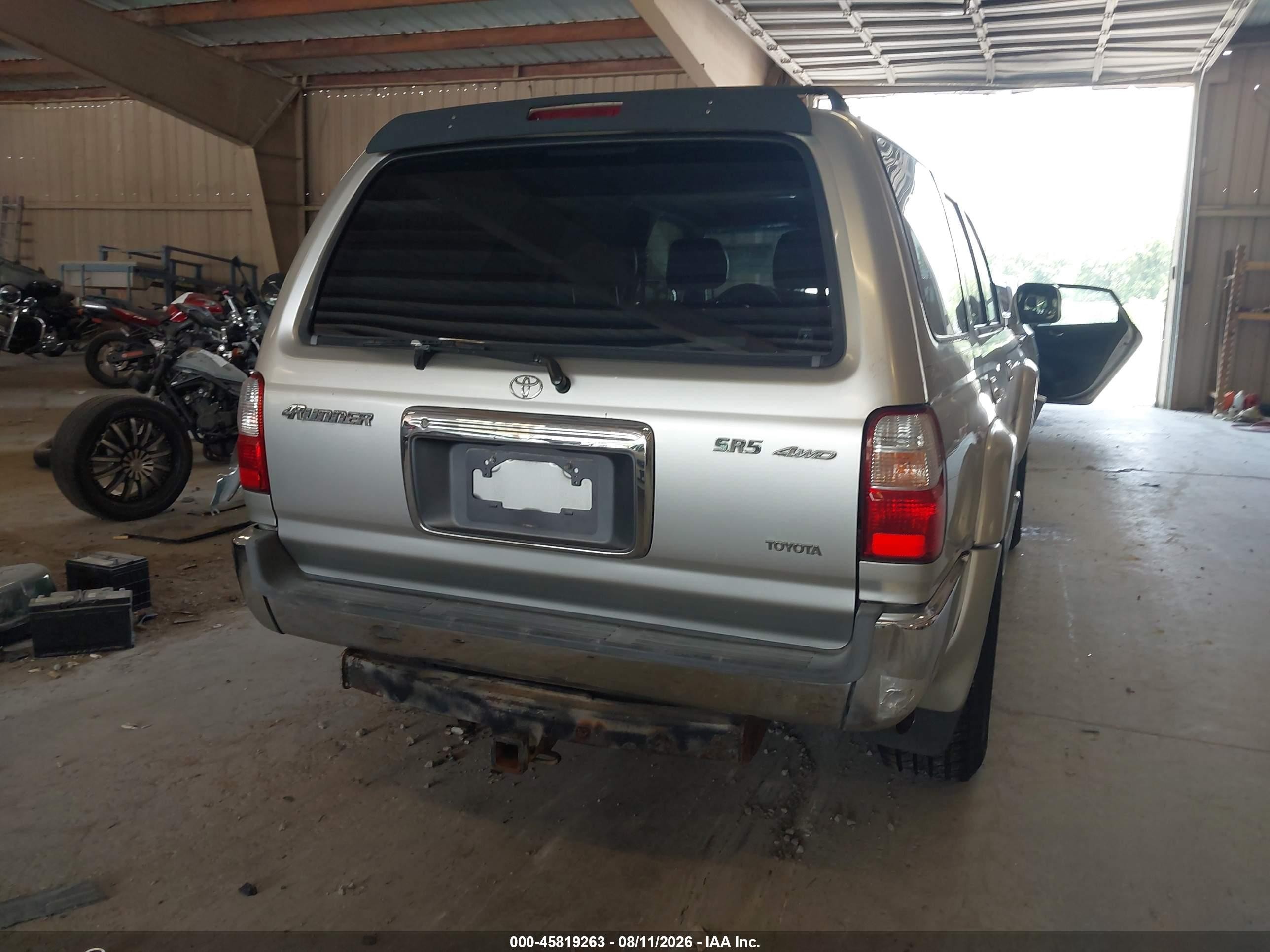 2002 Toyota 4runner Sr5 Beige vin: JT3HN86R429072153