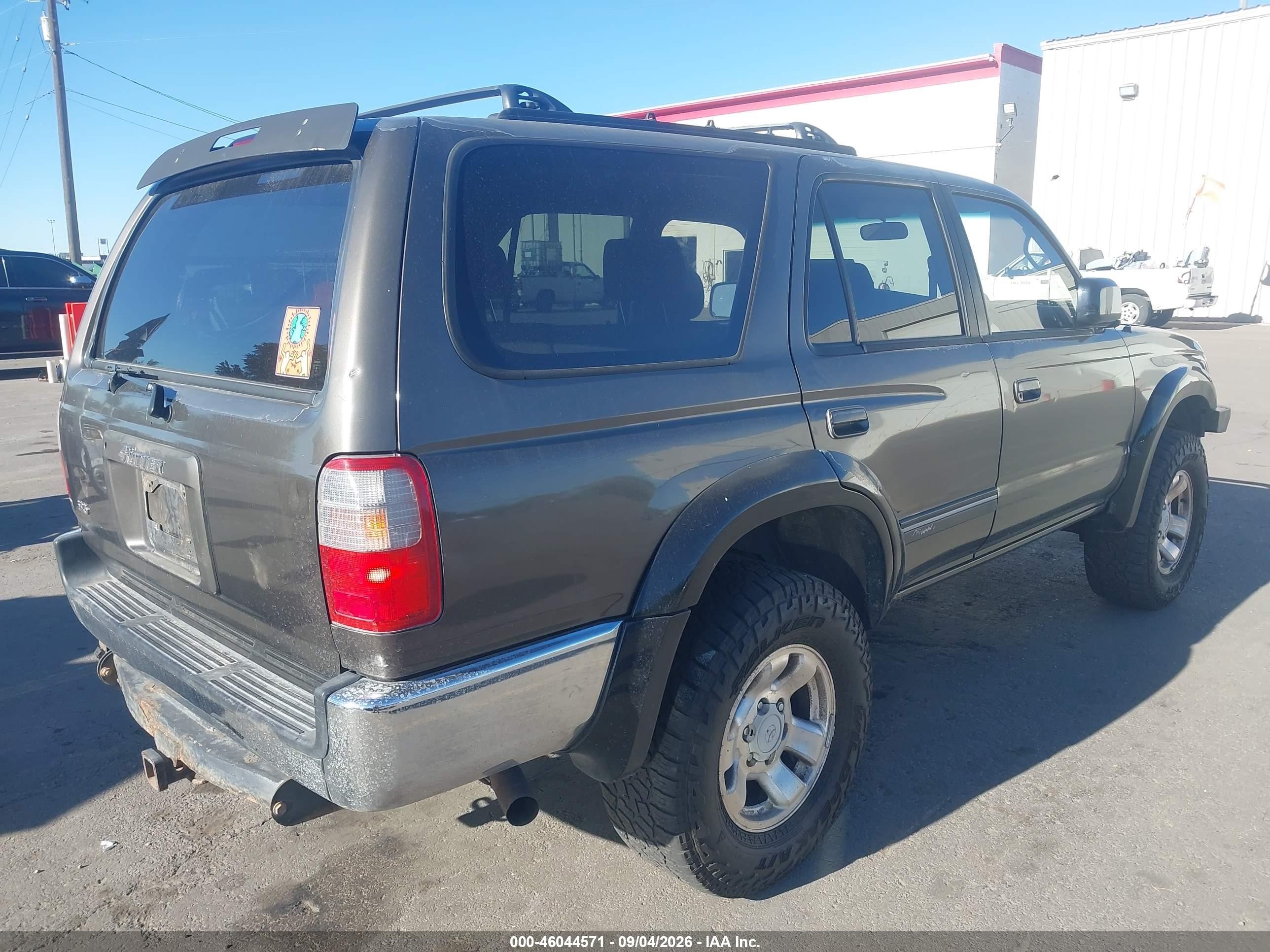 1996 Toyota 4runner Sr5 Gray vin: JT3HN86R4T0025226