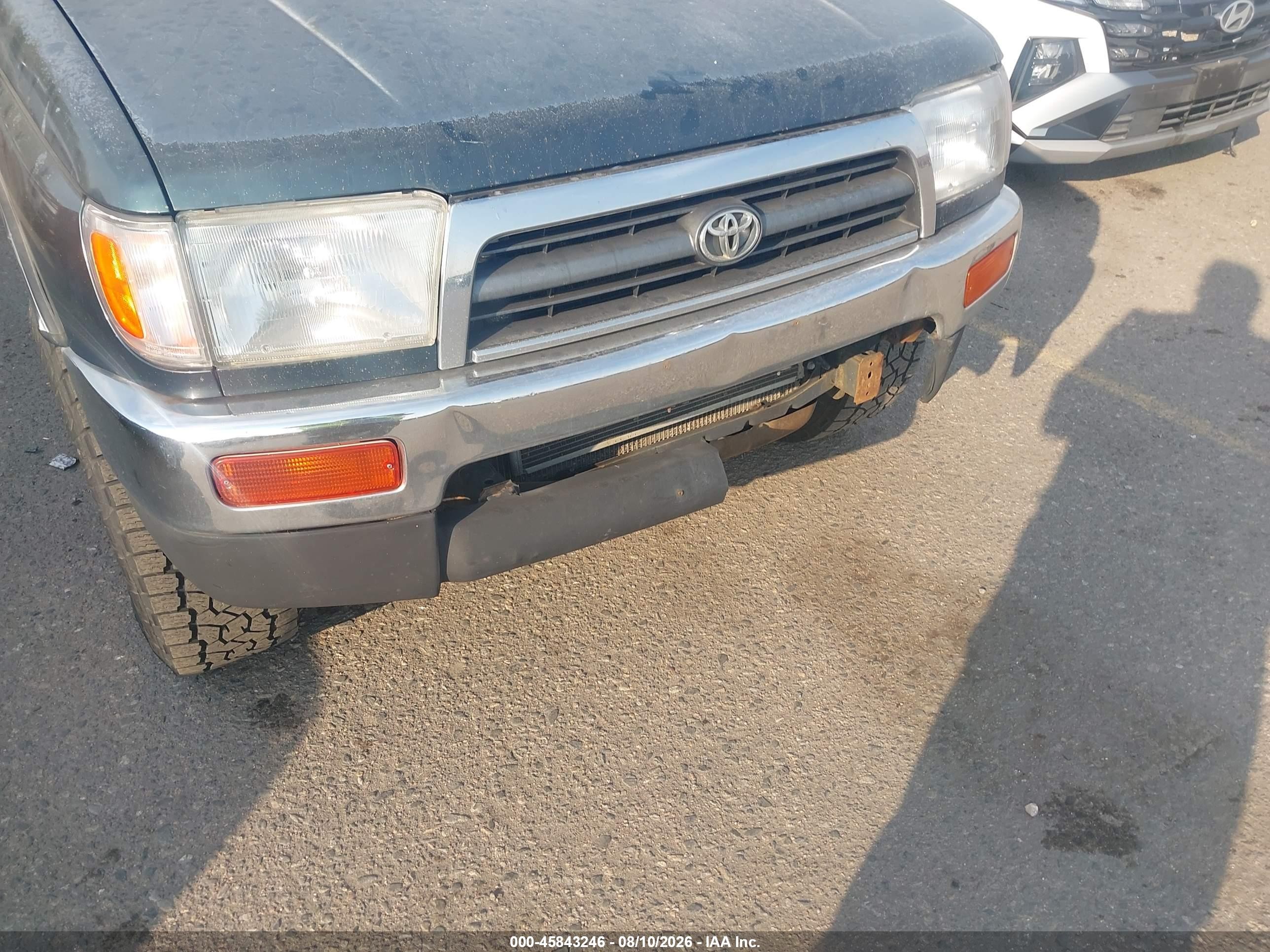1996 Toyota 4runner Sr5 Green vin: JT3HN86R4T0047162