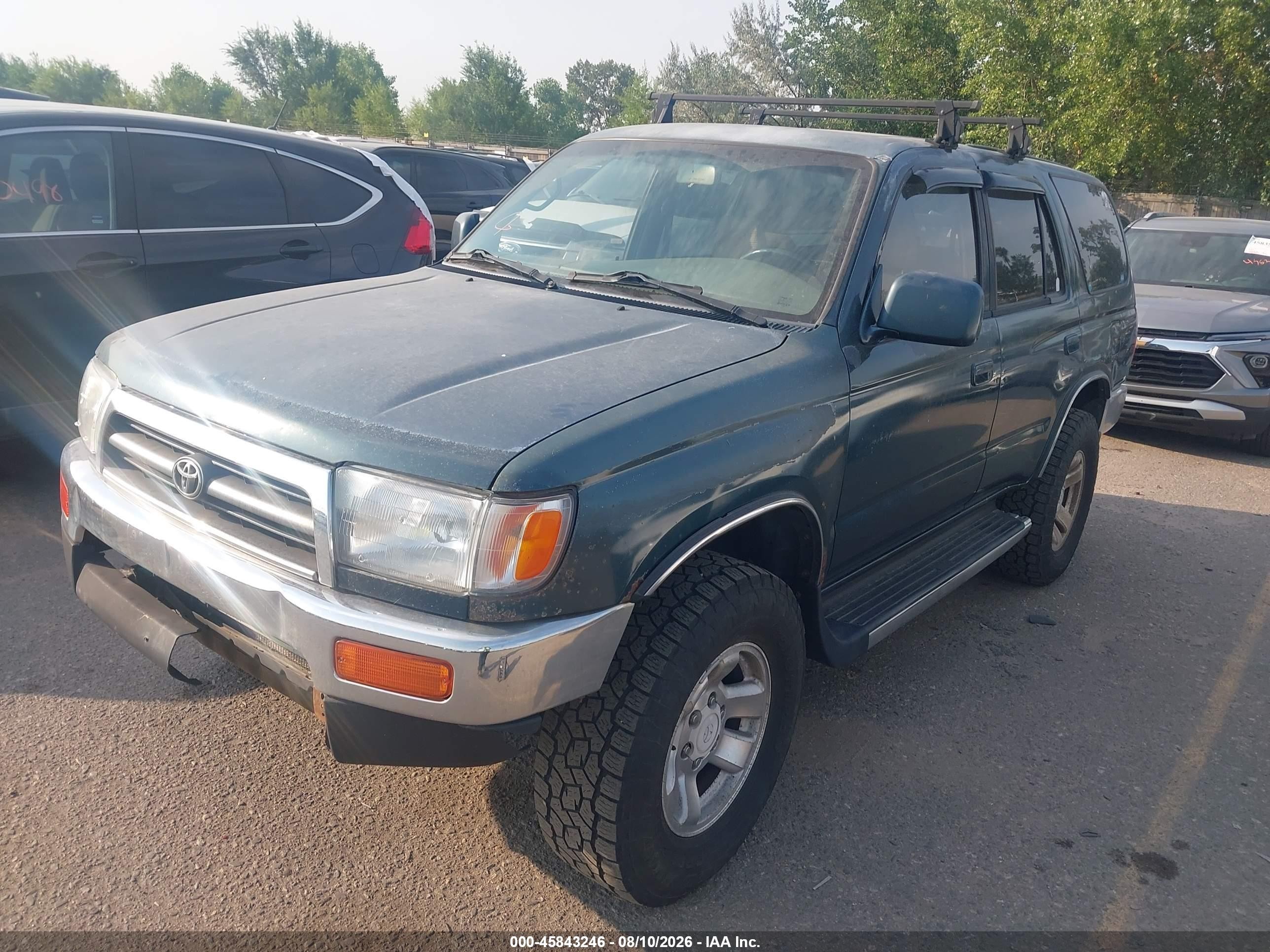 1996 Toyota 4runner Sr5 Green vin: JT3HN86R4T0047162