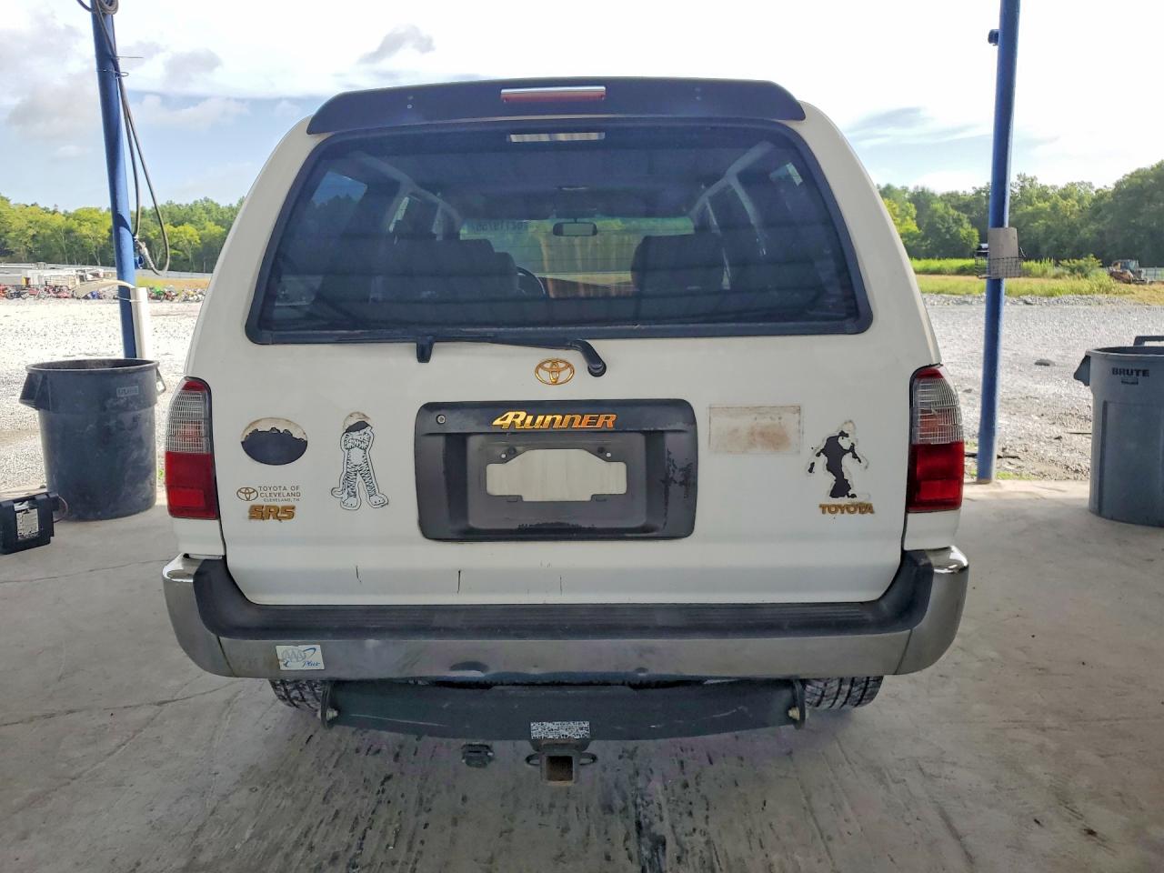 1997 Toyota 4runner Sr5 White vin: JT3HN86R4V0110778