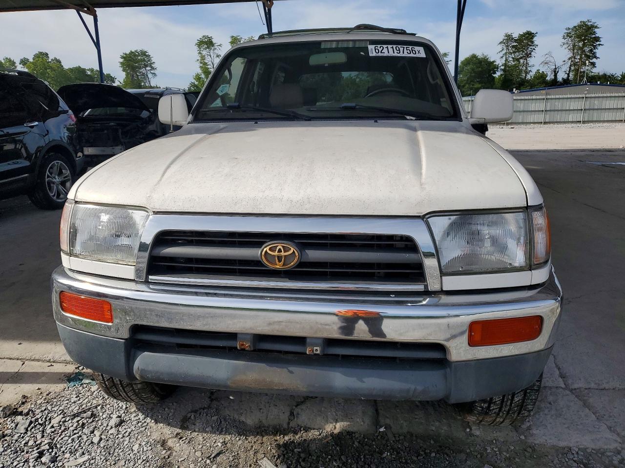 1997 Toyota 4runner Sr5 White vin: JT3HN86R4V0110778