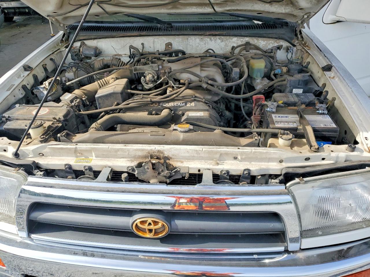 1997 Toyota 4runner Sr5 White vin: JT3HN86R4V0110778