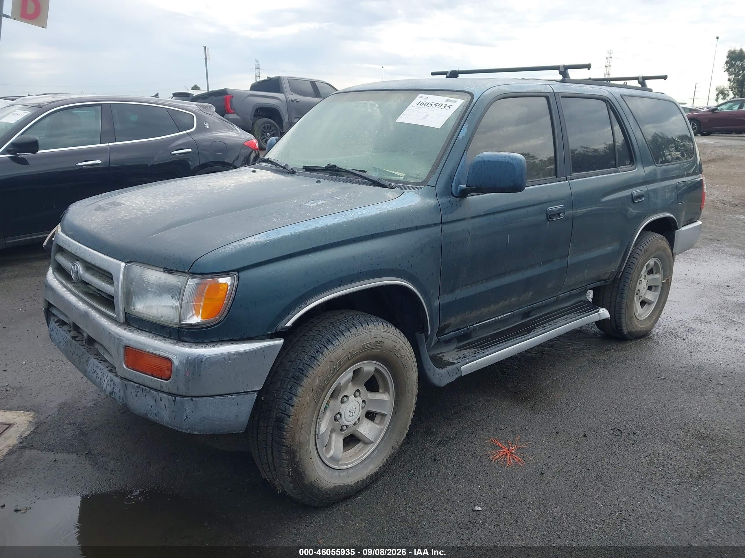1997 Toyota 4runner Sr5 V6 Green vin: JT3HN86R4V0117973