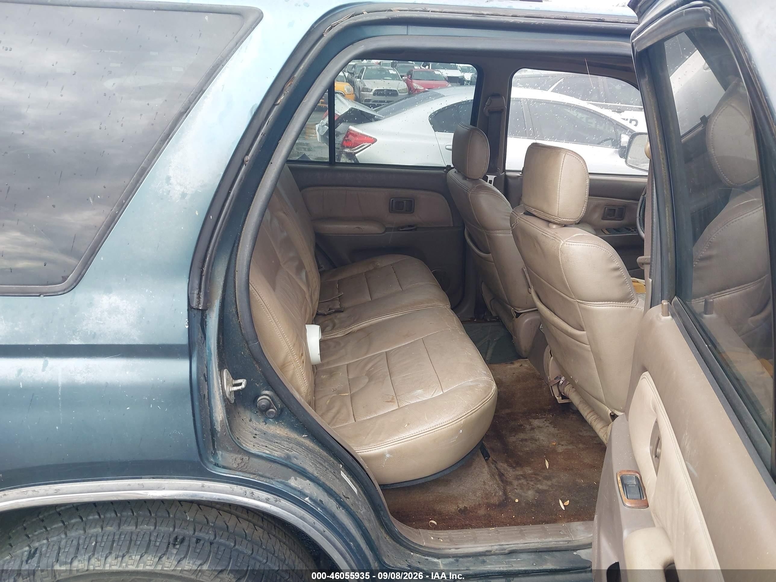 1997 Toyota 4runner Sr5 V6 Green vin: JT3HN86R4V0117973