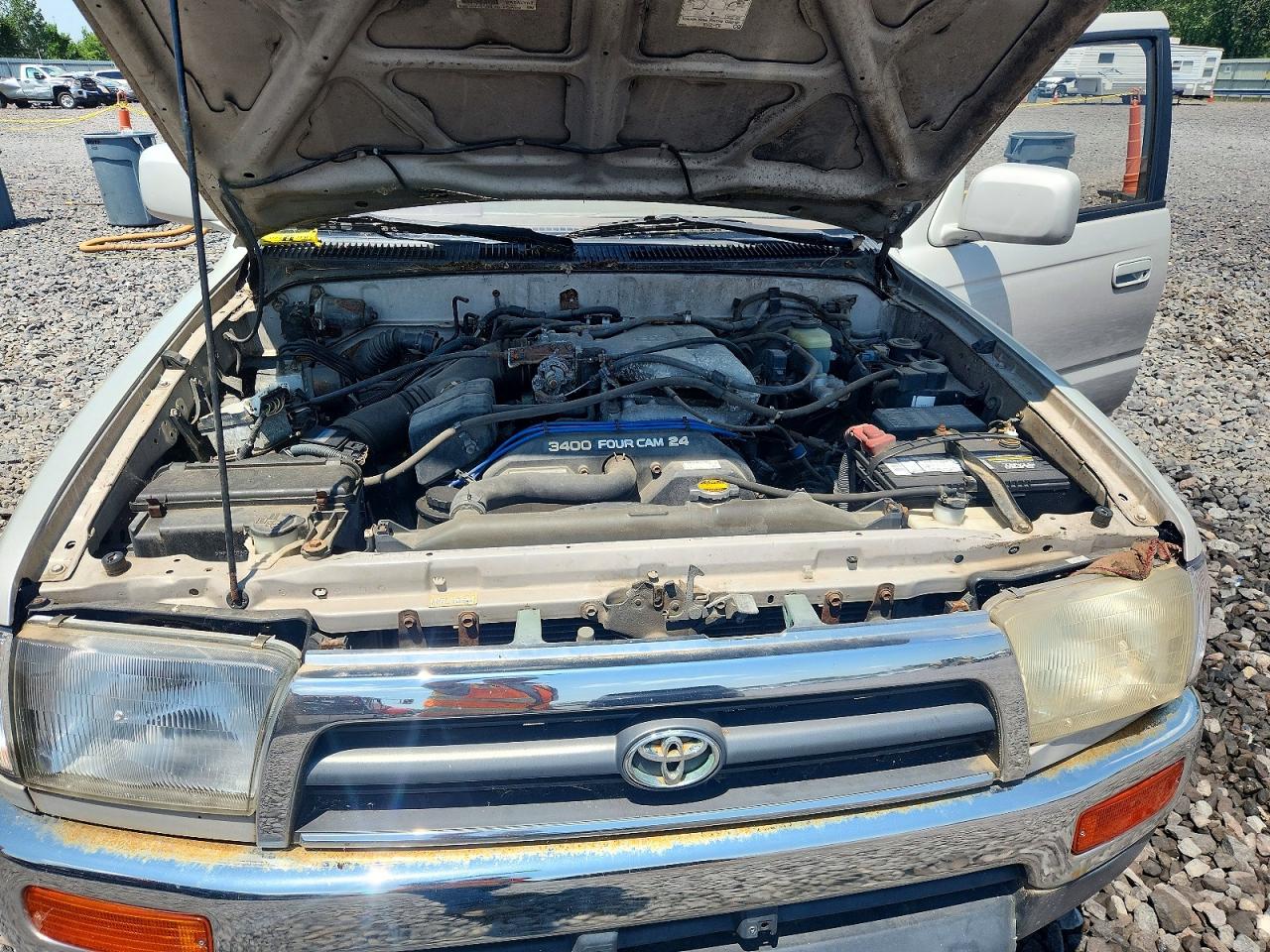 1998 Toyota 4runner Sr5 Gray vin: JT3HN86R4W0156175