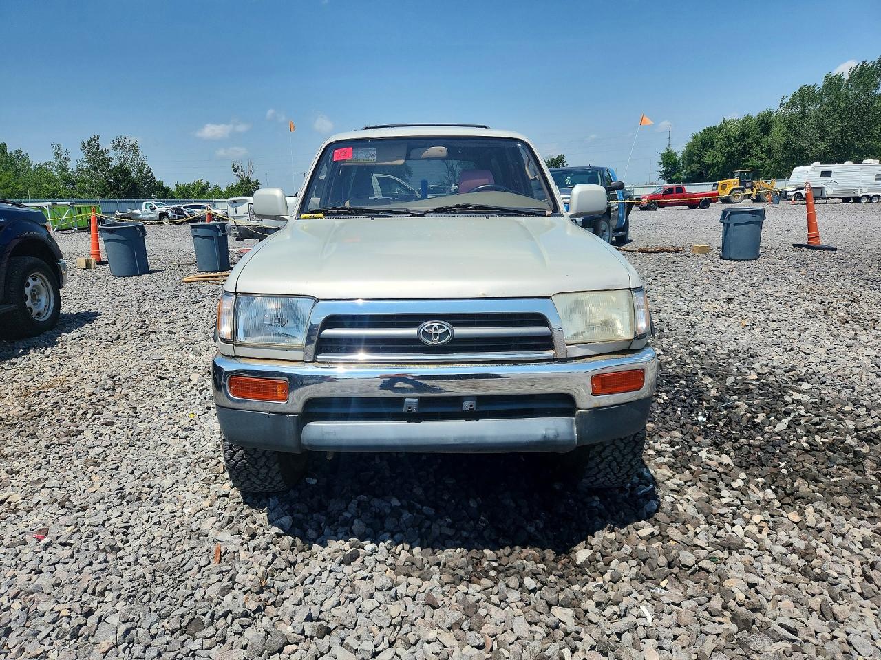 1998 Toyota 4runner Sr5 Gray vin: JT3HN86R4W0156175