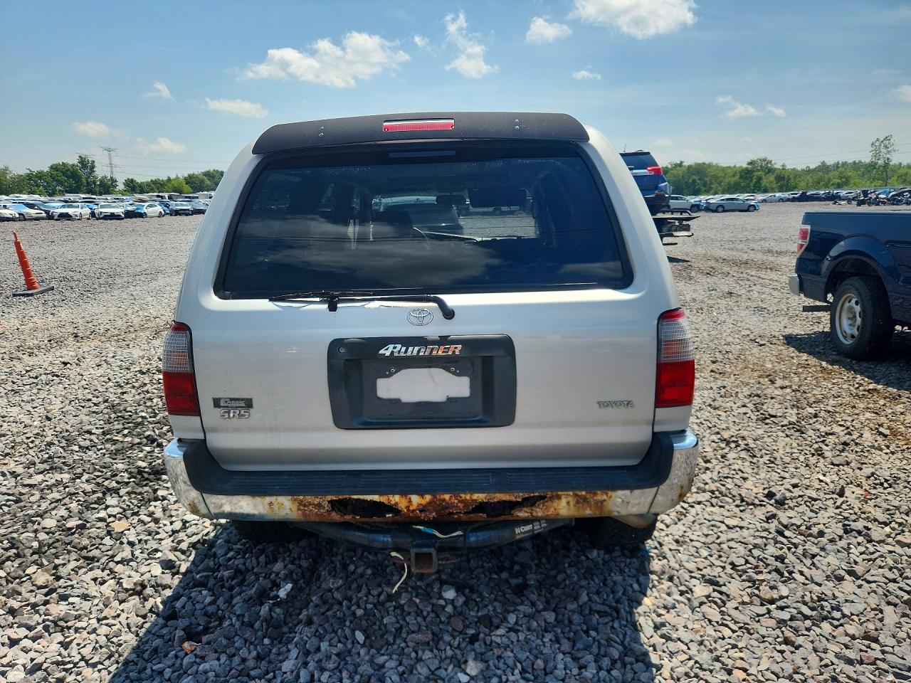 1998 Toyota 4runner Sr5 Gray vin: JT3HN86R4W0156175