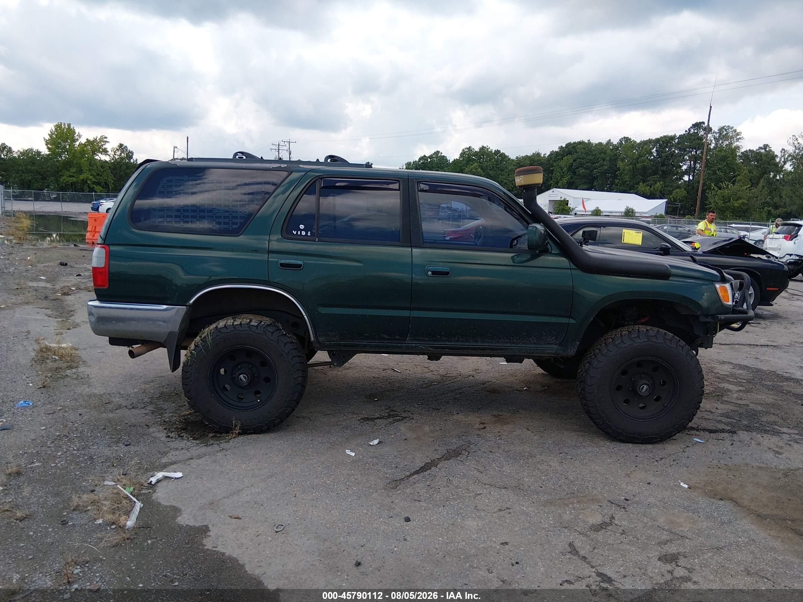 1999 Toyota 4runner Sr5 V6 Green vin: JT3HN86R4X0215615