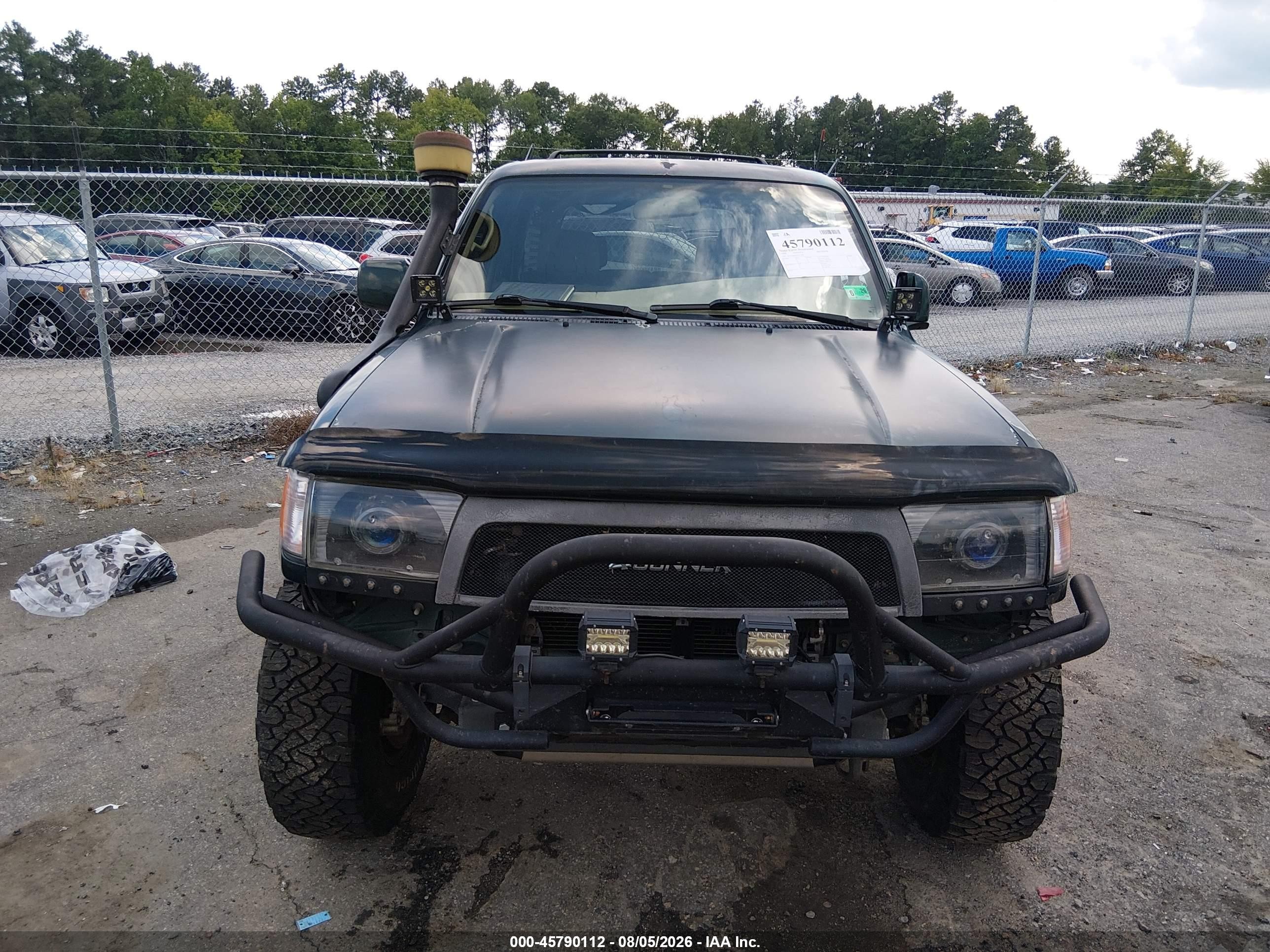 1999 Toyota 4runner Sr5 V6 Green vin: JT3HN86R4X0215615