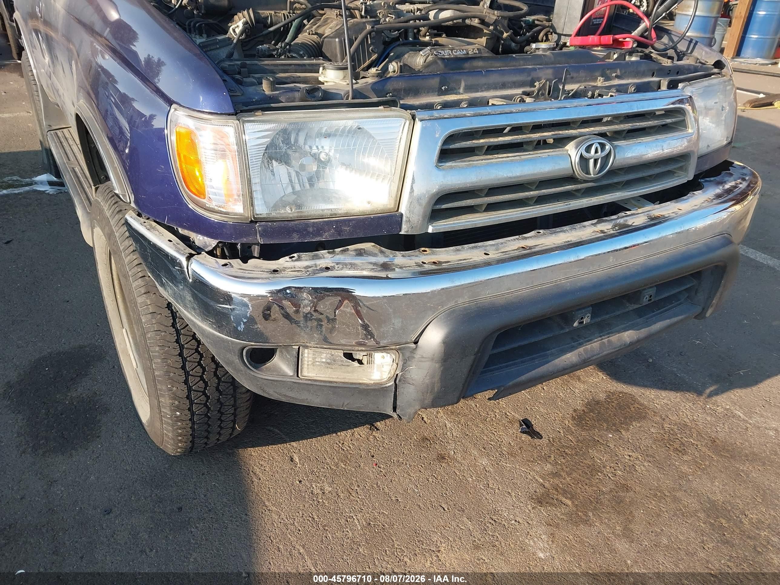 1999 Toyota 4runner Sr5 V6 Blue vin: JT3HN86R4X0224072