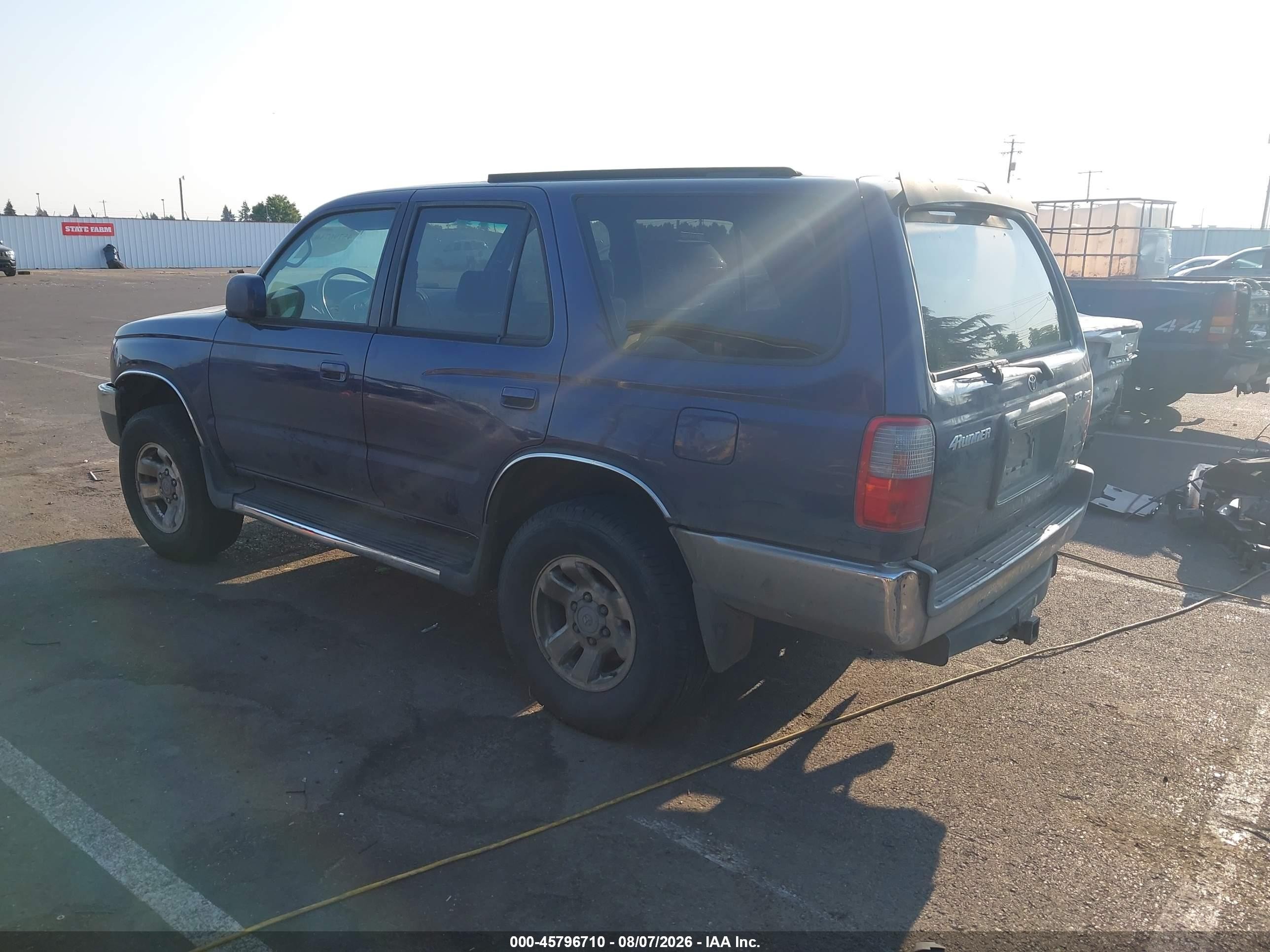 1999 Toyota 4runner Sr5 V6 Blue vin: JT3HN86R4X0224072