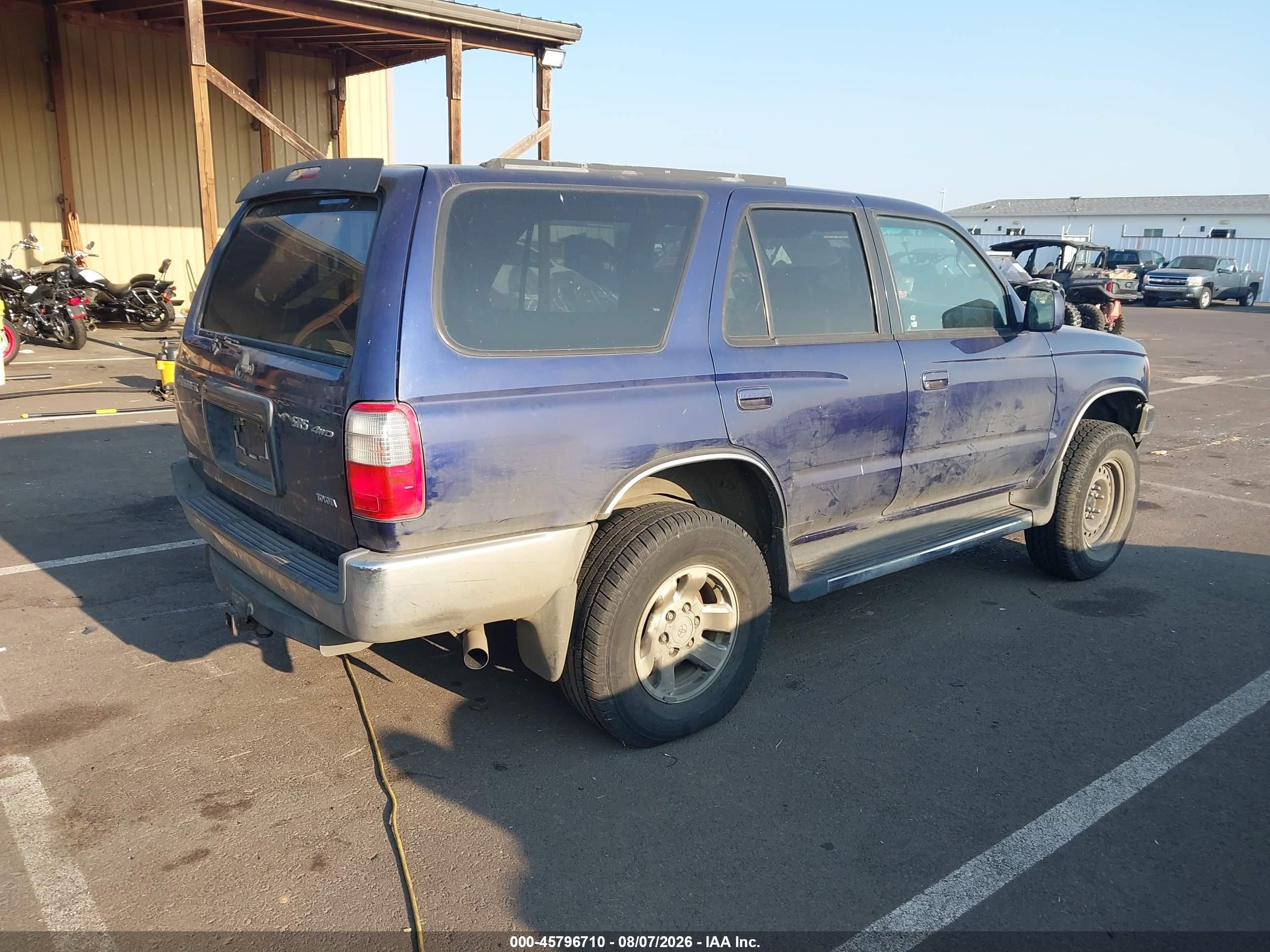 1999 Toyota 4runner Sr5 V6 Blue vin: JT3HN86R4X0224072
