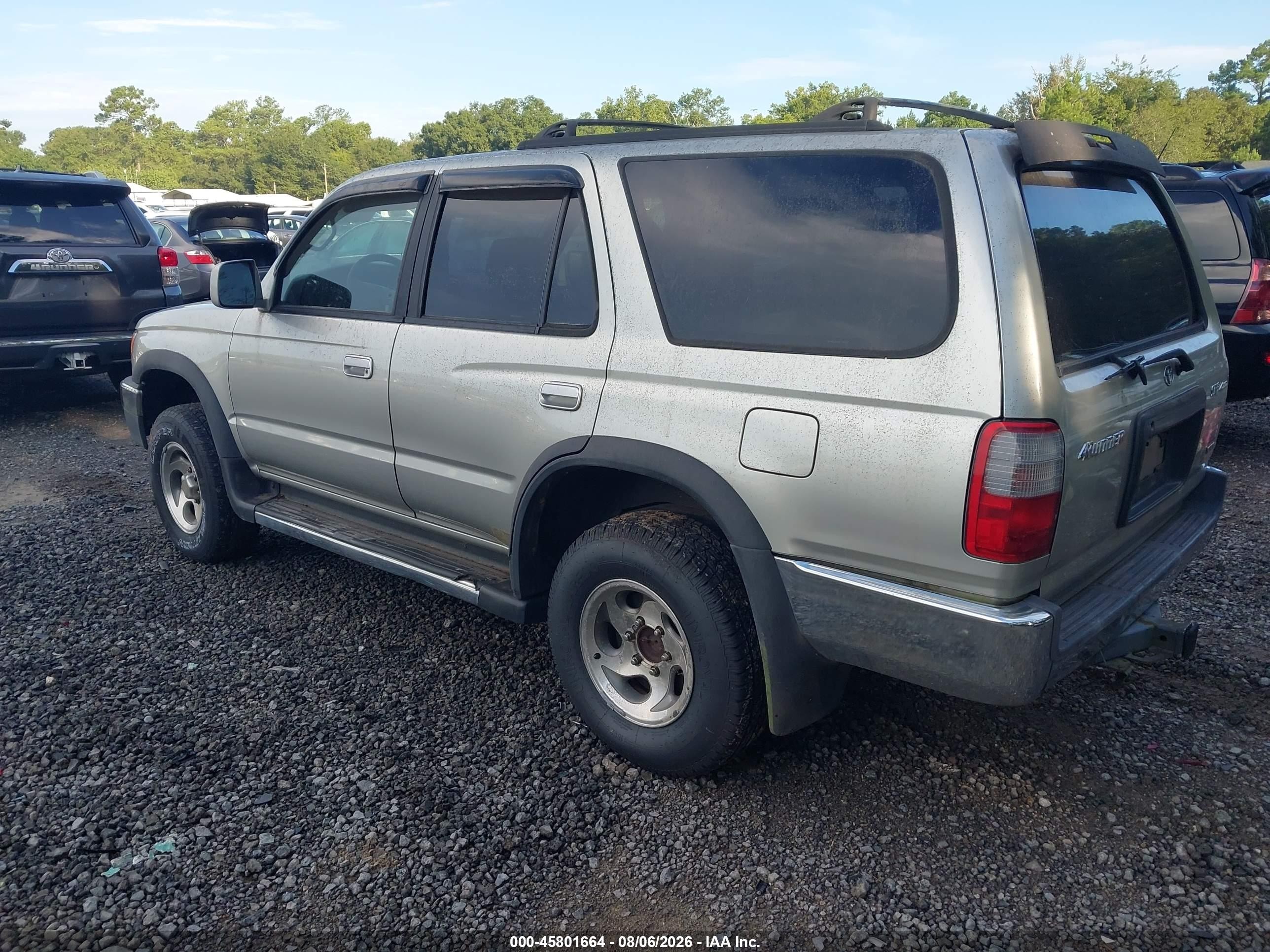 1999 Toyota 4runner Sr5 V6 Silver vin: JT3HN86R4X0224217
