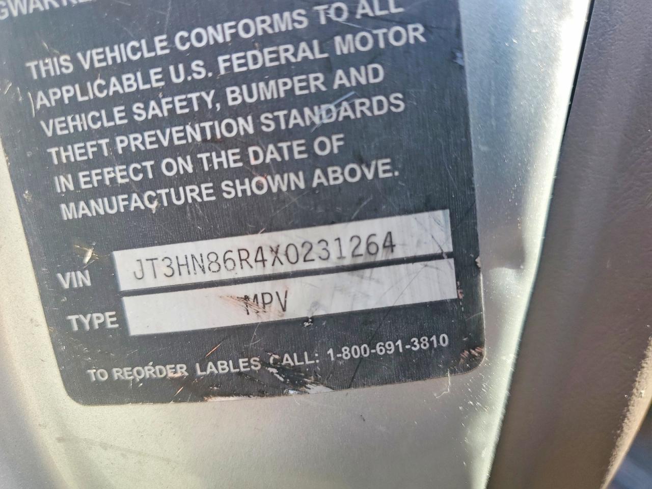 1999 Toyota 4runner Sr5 Silver vin: JT3HN86R4X0231264