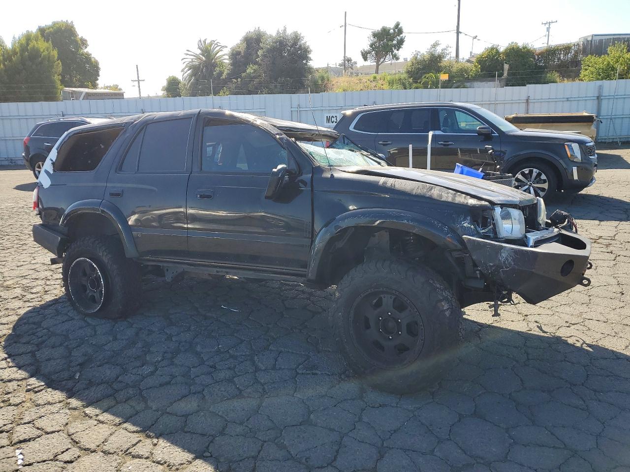 2000 Toyota 4runner Sr5 Black vin: JT3HN86R4Y0266405
