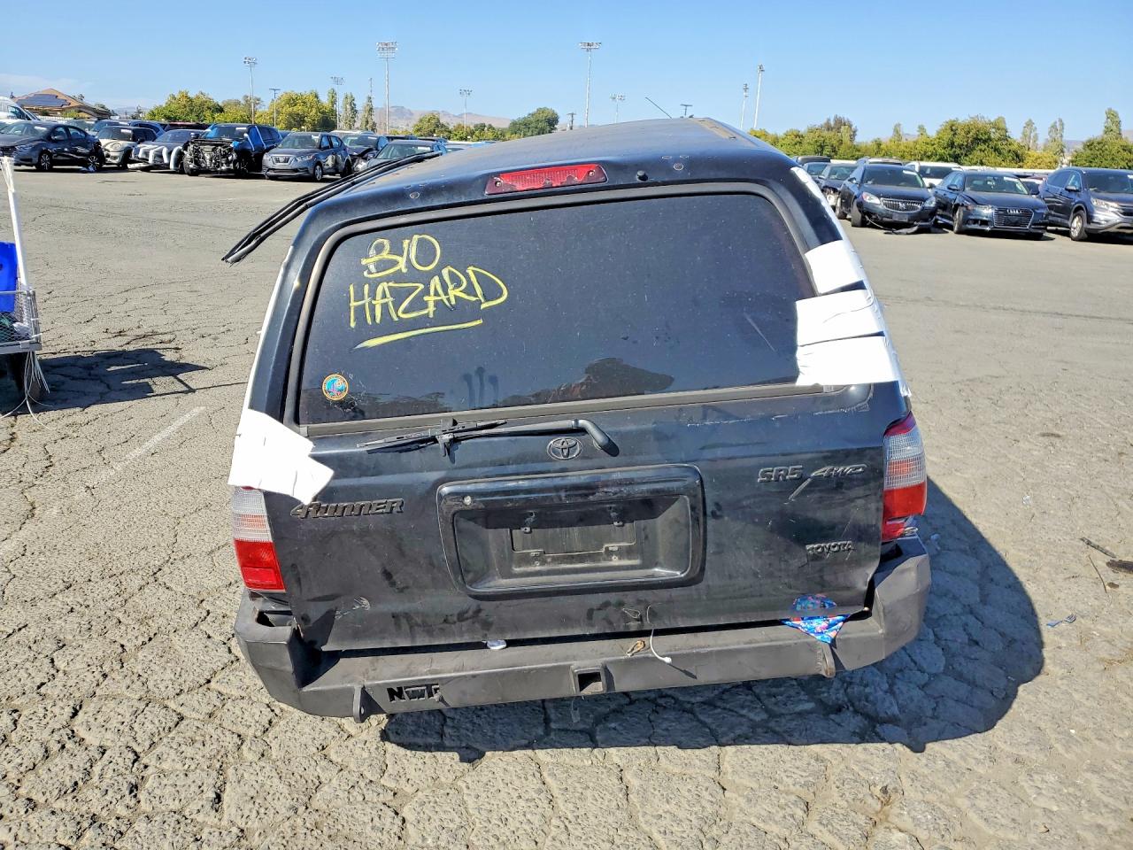 2000 Toyota 4runner Sr5 Black vin: JT3HN86R4Y0266405