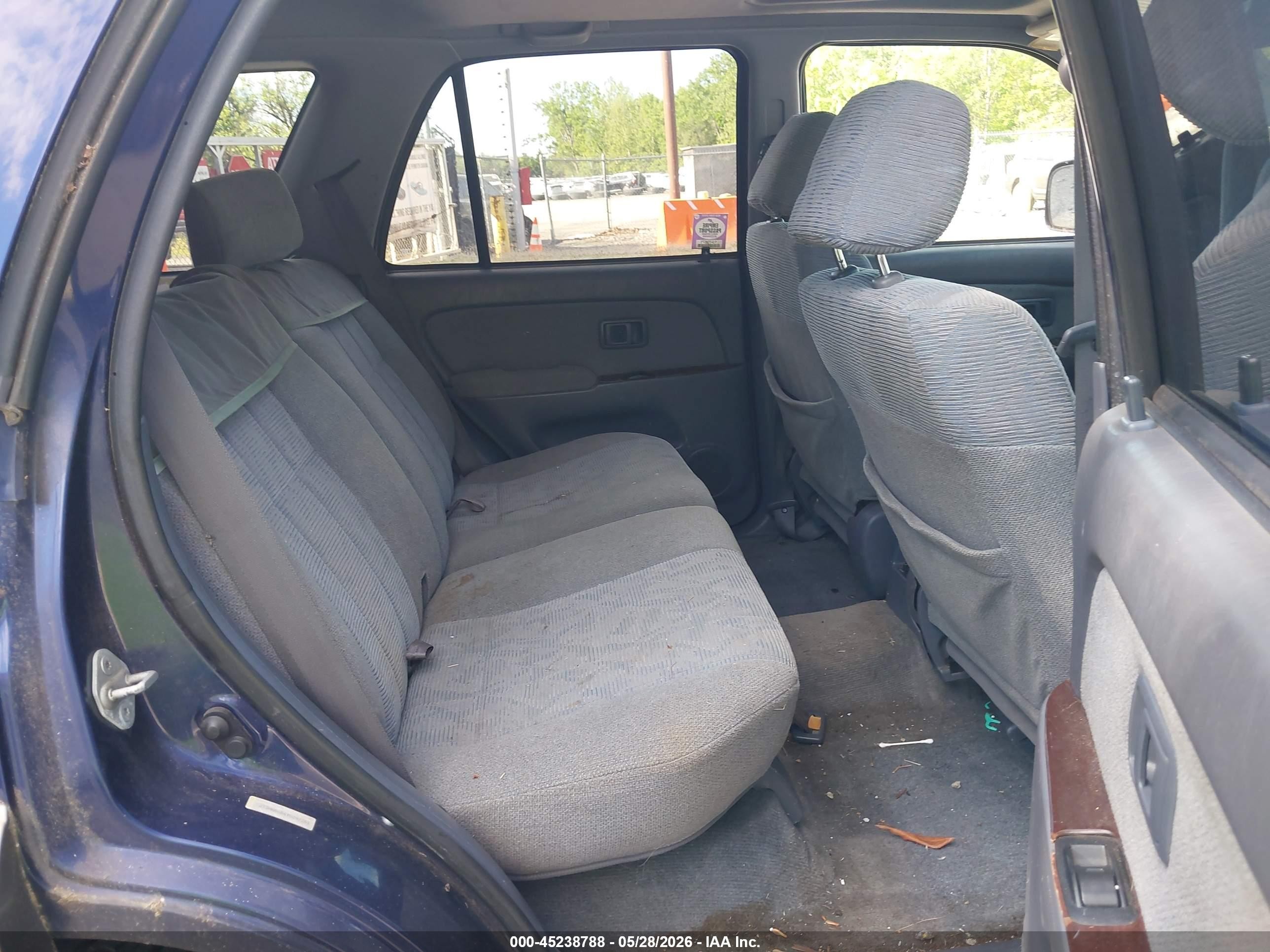 2000 Toyota 4runner Sr5 V6 Blue vin: JT3HN86R4Y0292261