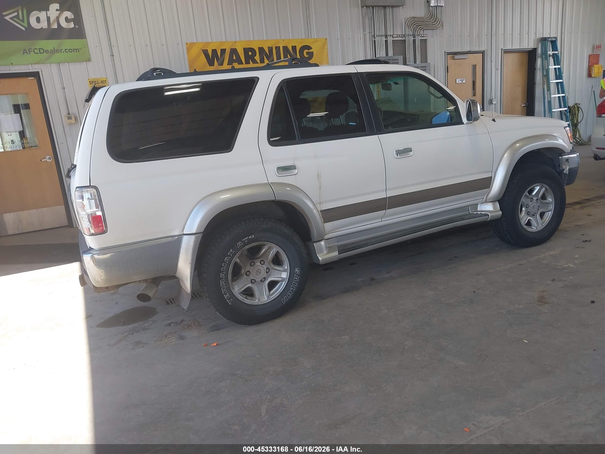 2001 Toyota 4runner Sr5 V6 Белый vin: JT3HN86R510335821