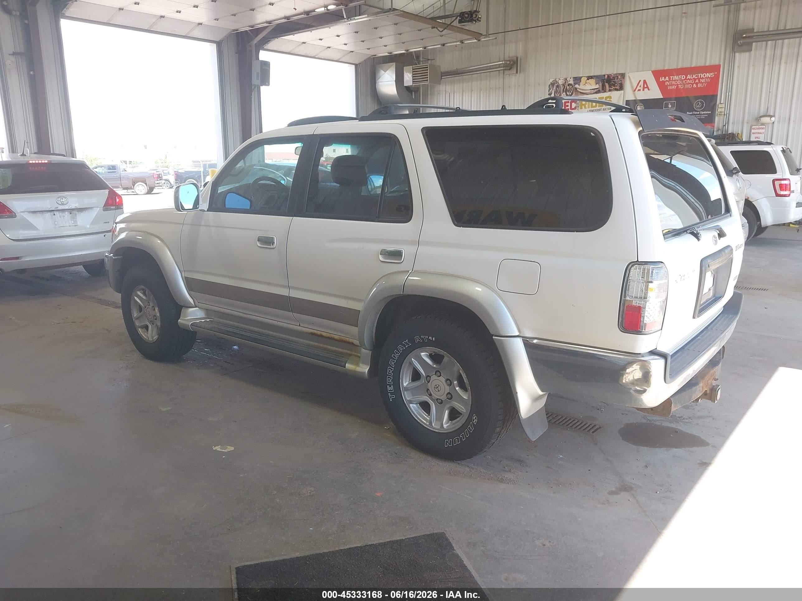 2001 Toyota 4runner Sr5 V6 Белый vin: JT3HN86R510335821
