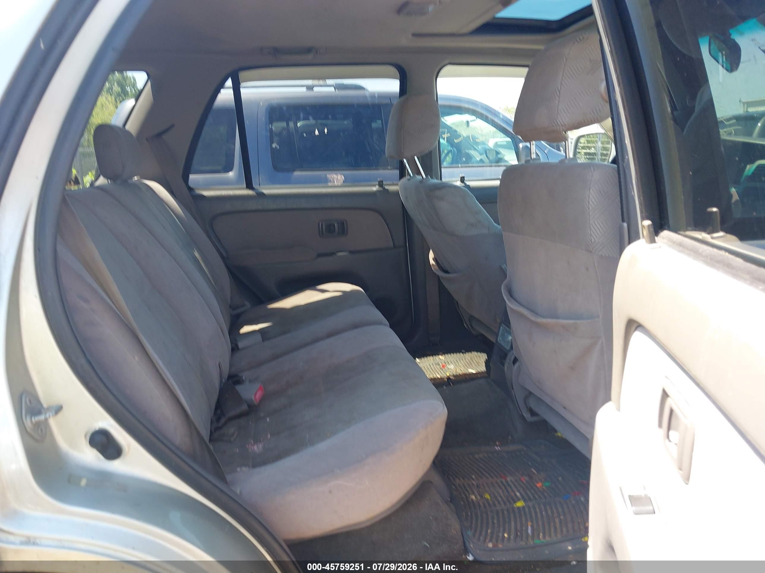 2001 Toyota 4runner Sr5 V6 Silver vin: JT3HN86R510339271