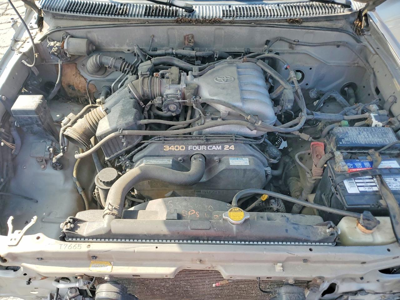 2002 Toyota 4runner Sr5 Gray vin: JT3HN86R520362664