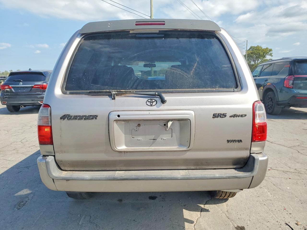 2002 Toyota 4runner Sr5 Gray vin: JT3HN86R520362664
