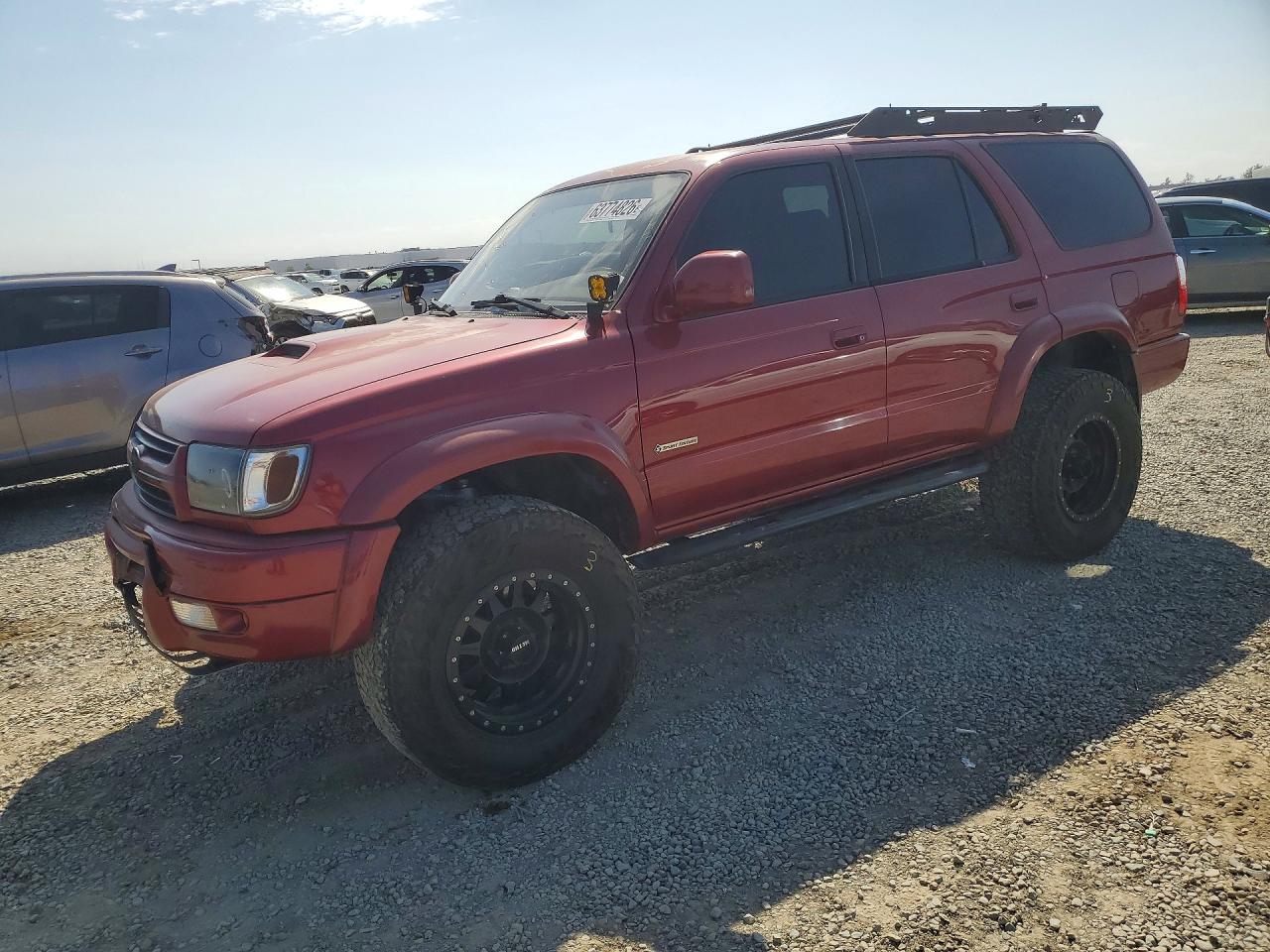 2002 Toyota 4runner Sr5 Red vin: JT3HN86R520384101