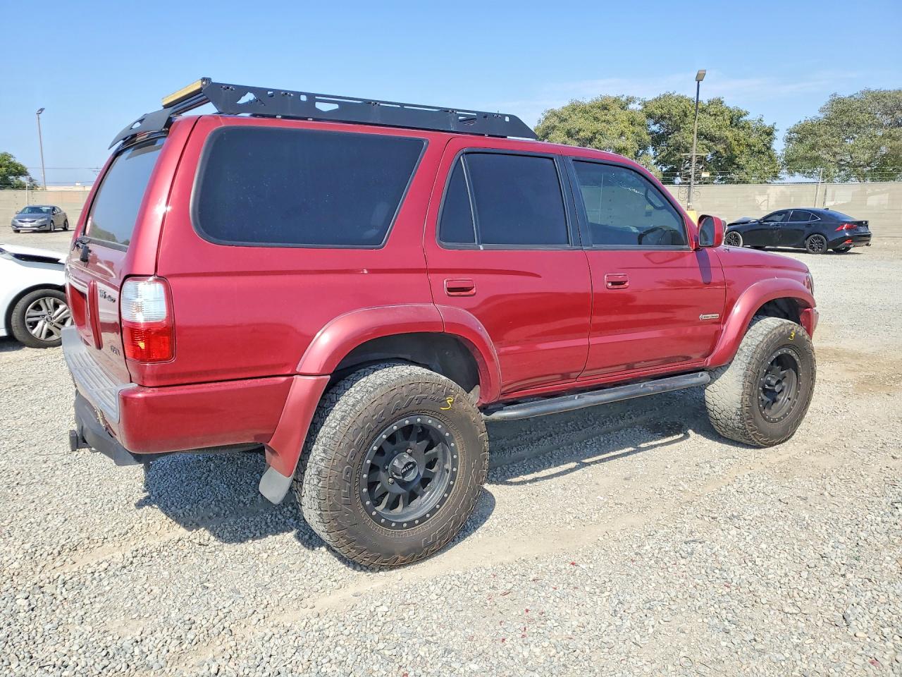 2002 Toyota 4runner Sr5 Red vin: JT3HN86R520384101