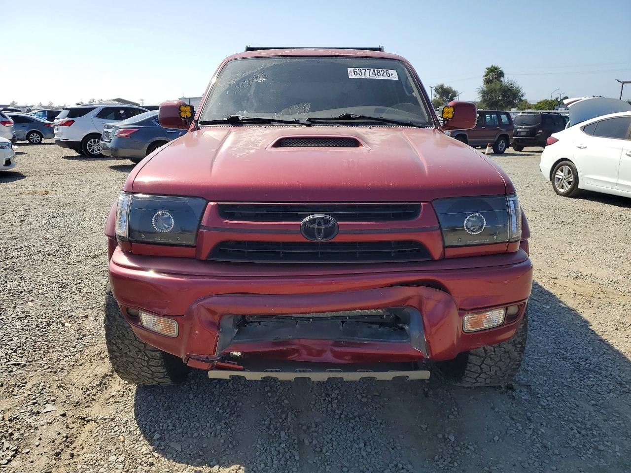 2002 Toyota 4runner Sr5 Red vin: JT3HN86R520384101
