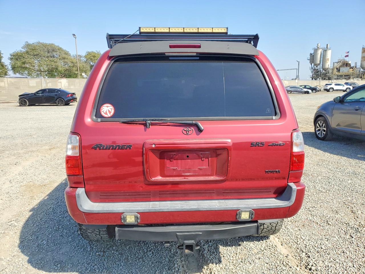 2002 Toyota 4runner Sr5 Red vin: JT3HN86R520384101