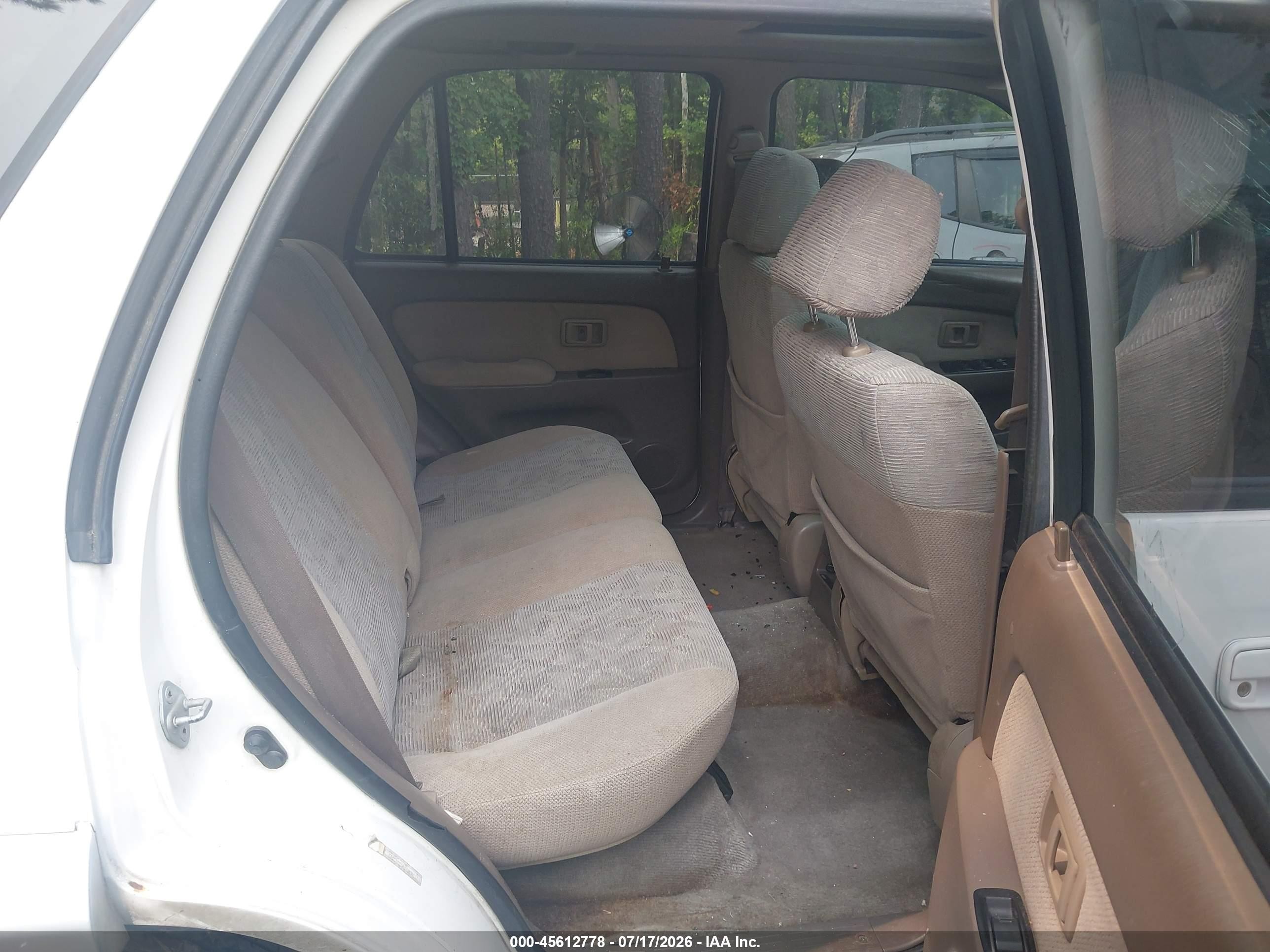 2002 Toyota 4runner Sr5 V6 White vin: JT3HN86R529064577