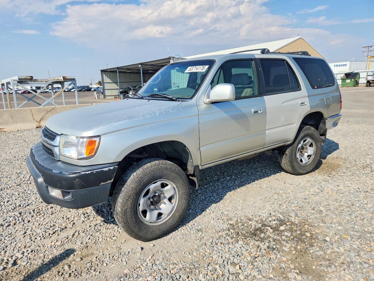 2002 Toyota 4runner Sr5 Silver vin: JT3HN86R529077569