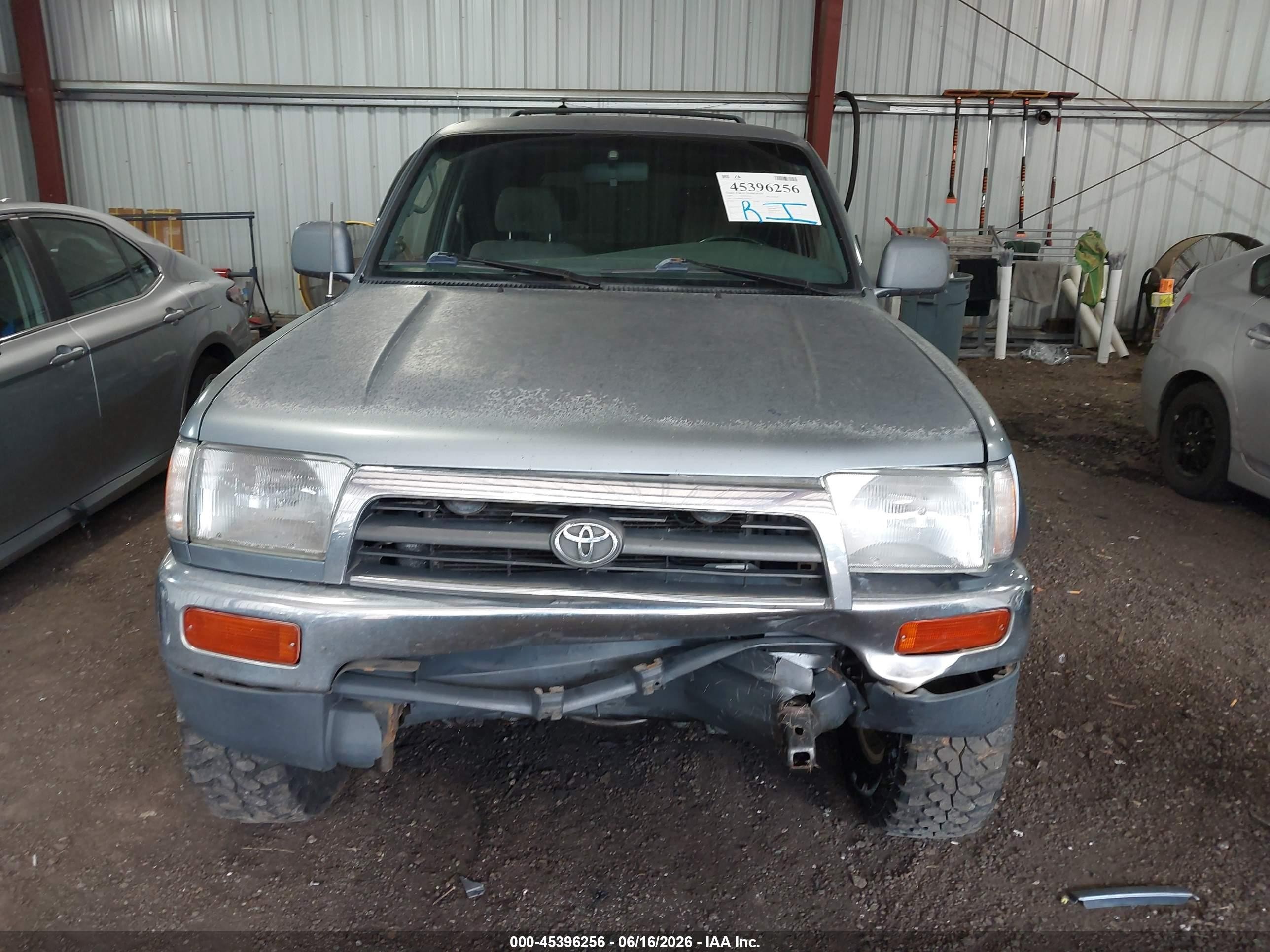 1997 Toyota 4runner Sr5 V6 Blue vin: JT3HN86R5V0056679