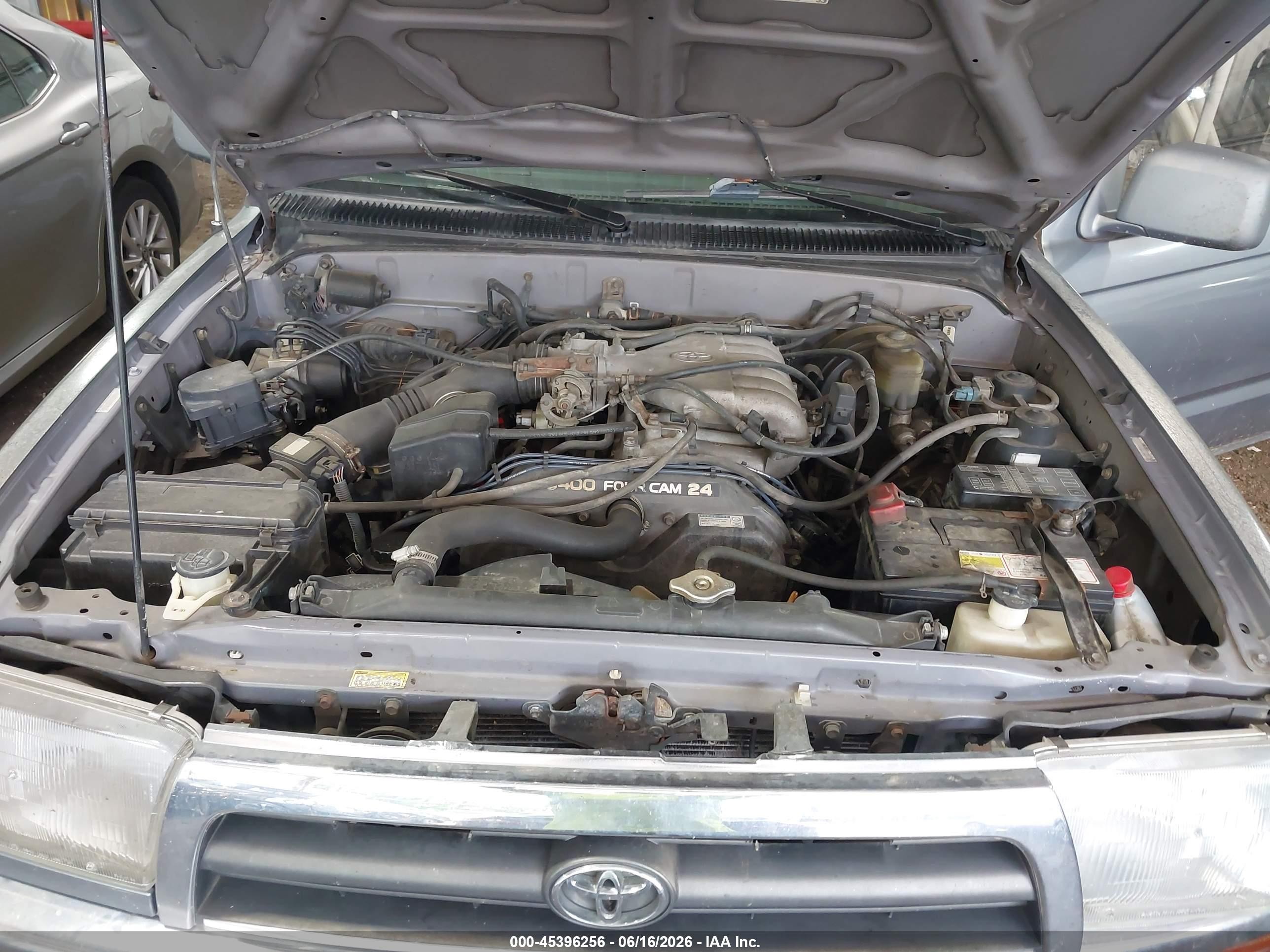 1997 Toyota 4runner Sr5 V6 Blue vin: JT3HN86R5V0056679