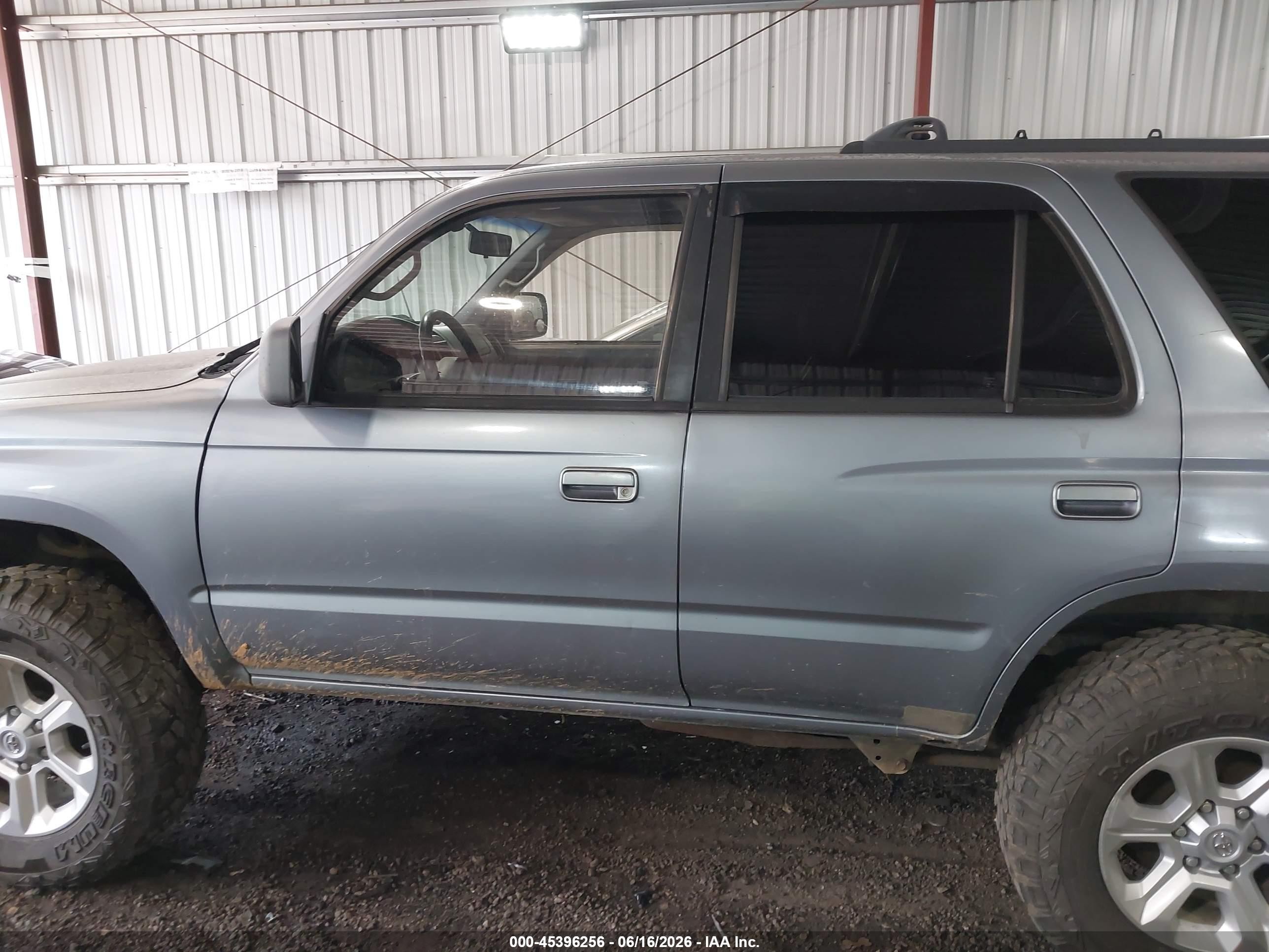 1997 Toyota 4runner Sr5 V6 Blue vin: JT3HN86R5V0056679