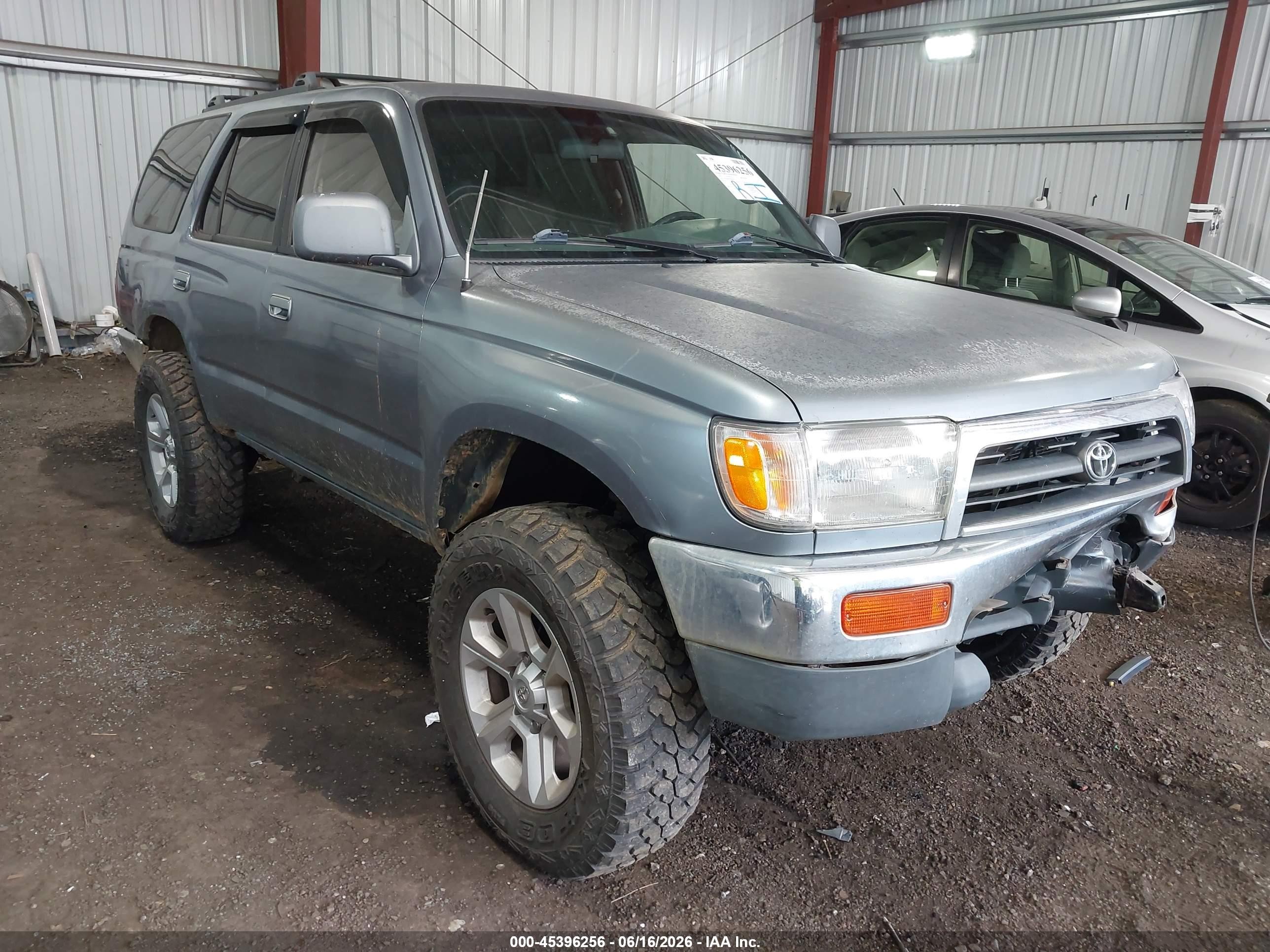 1997 Toyota 4runner Sr5 V6 Blue vin: JT3HN86R5V0056679