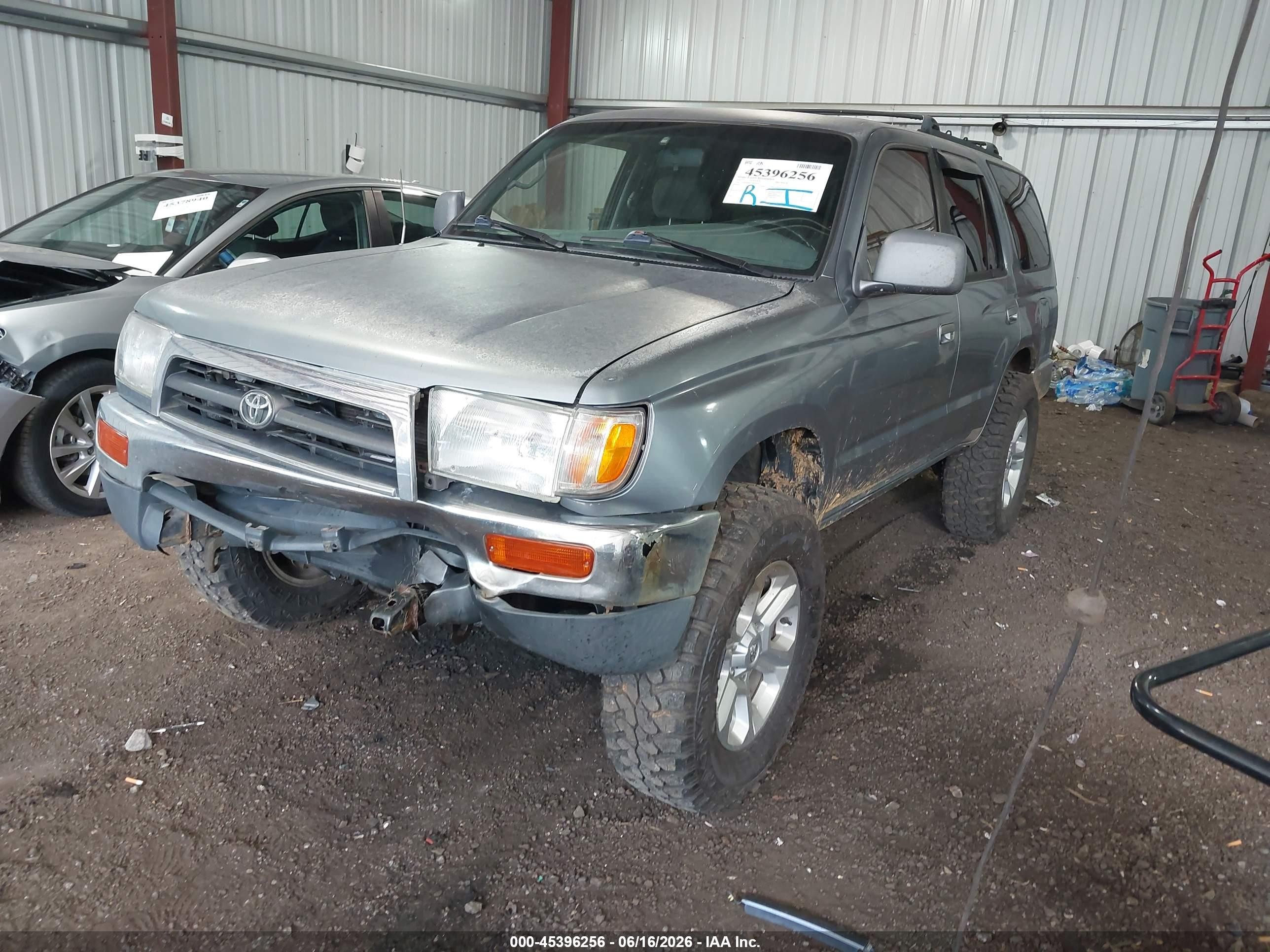 1997 Toyota 4runner Sr5 V6 Blue vin: JT3HN86R5V0056679