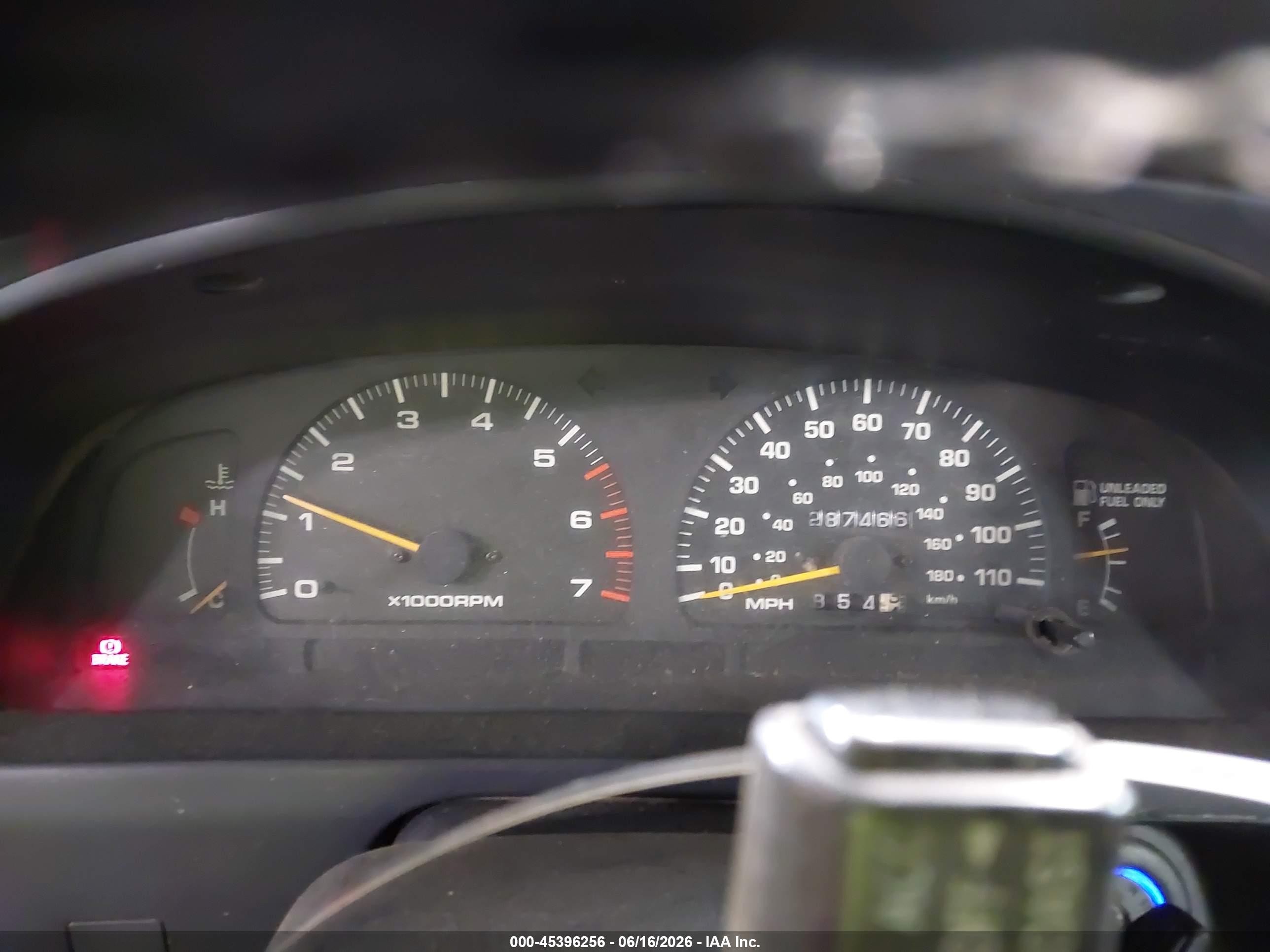 1997 Toyota 4runner Sr5 V6 Blue vin: JT3HN86R5V0056679