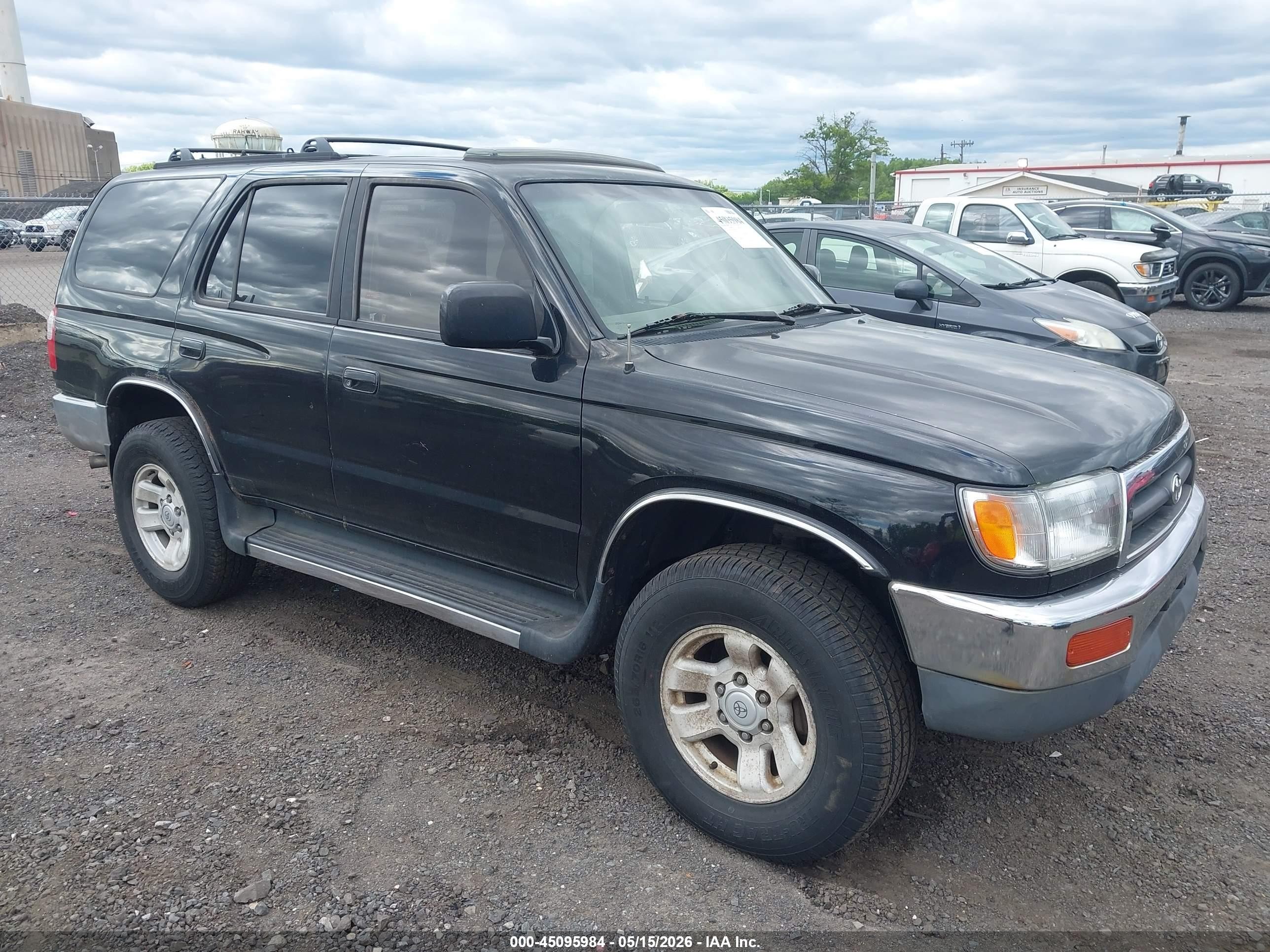 1997 Toyota 4runner Sr5 V6 Black vin: JT3HN86R5V0105136