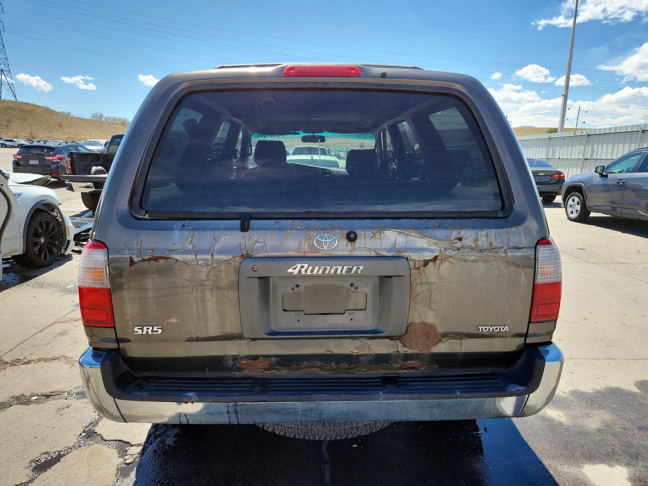 1997 Toyota 4runner Sr5 Gray vin: JT3HN86R5V0128805