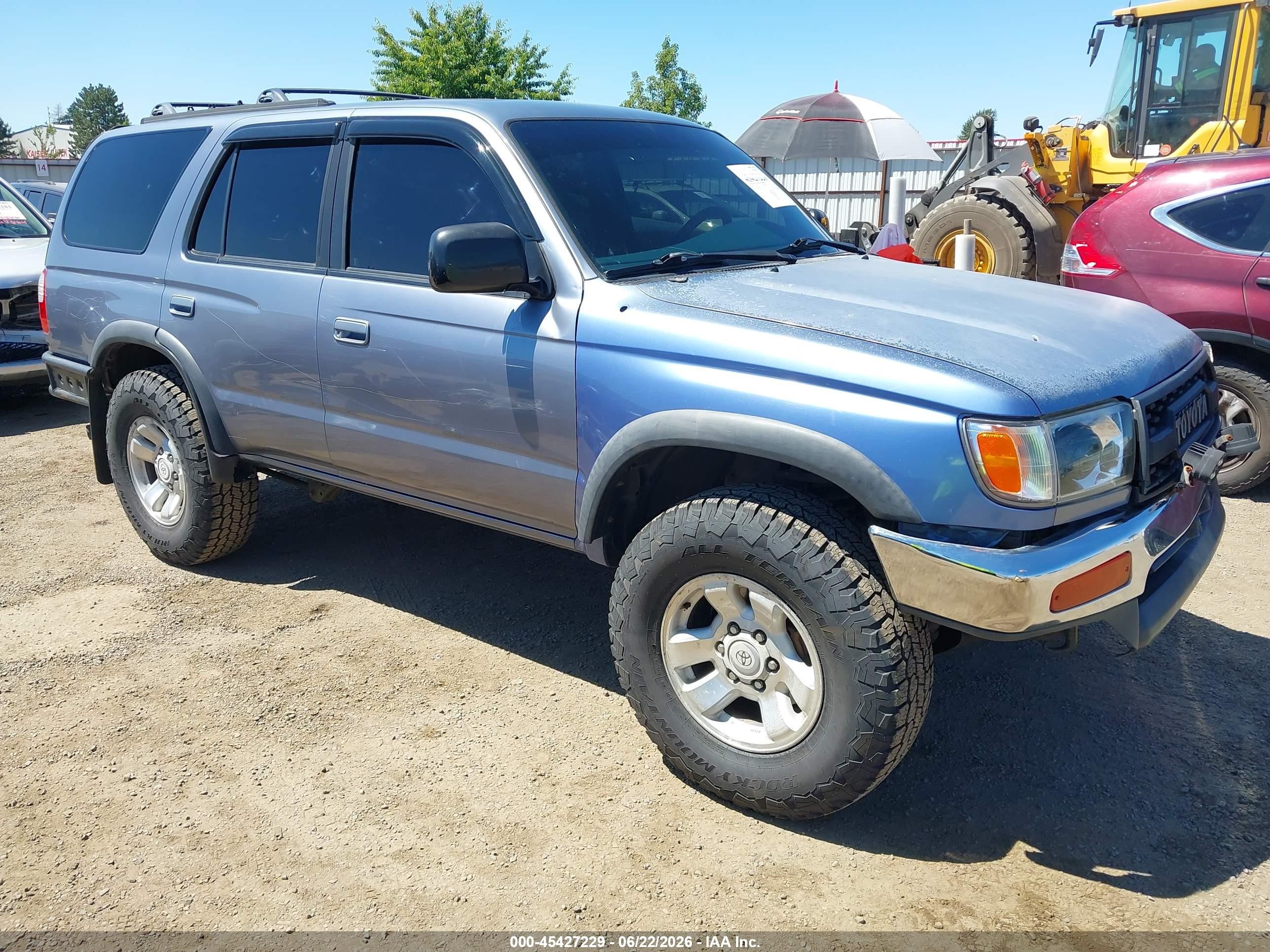1998 Toyota 4runner Sr5 V6 Light Blue vin: JT3HN86R5W0160543