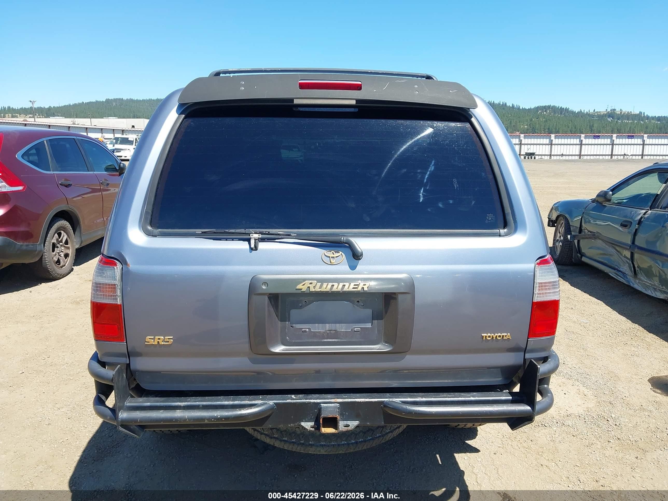 1998 Toyota 4runner Sr5 V6 Light Blue vin: JT3HN86R5W0160543