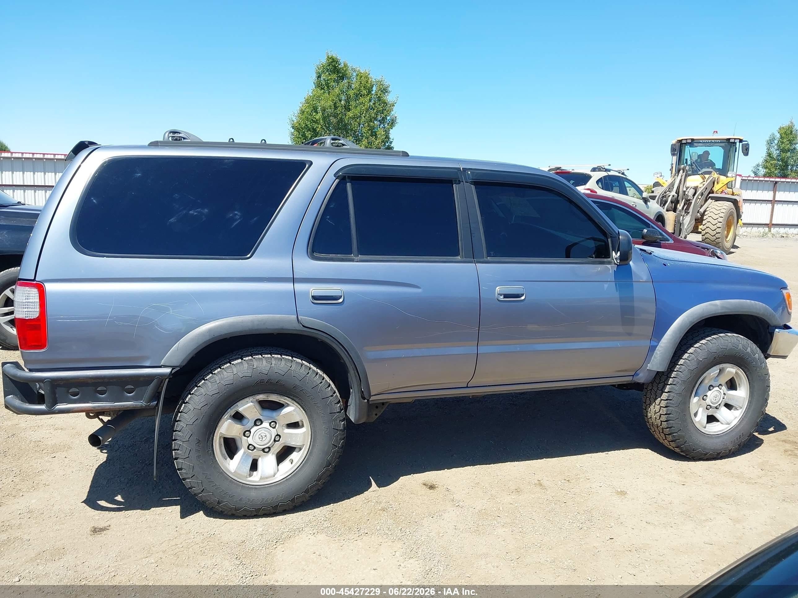 1998 Toyota 4runner Sr5 V6 Light Blue vin: JT3HN86R5W0160543