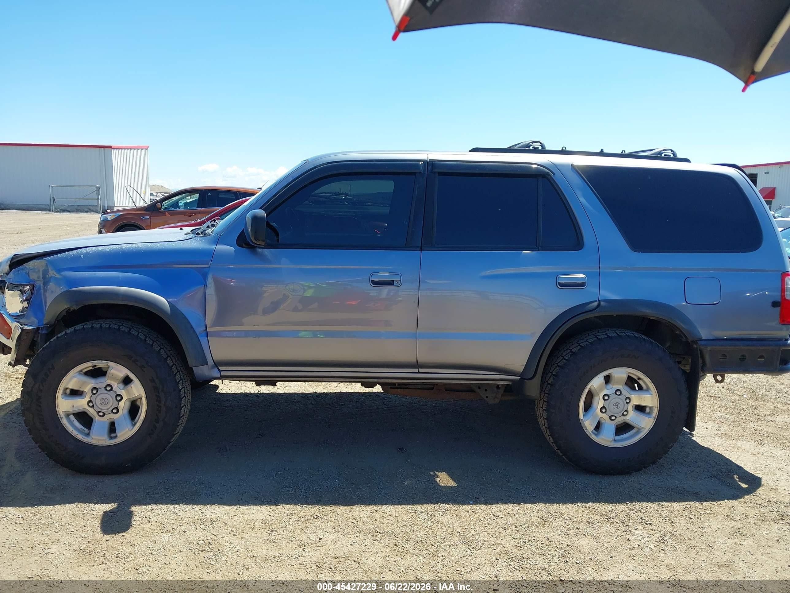 1998 Toyota 4runner Sr5 V6 Light Blue vin: JT3HN86R5W0160543