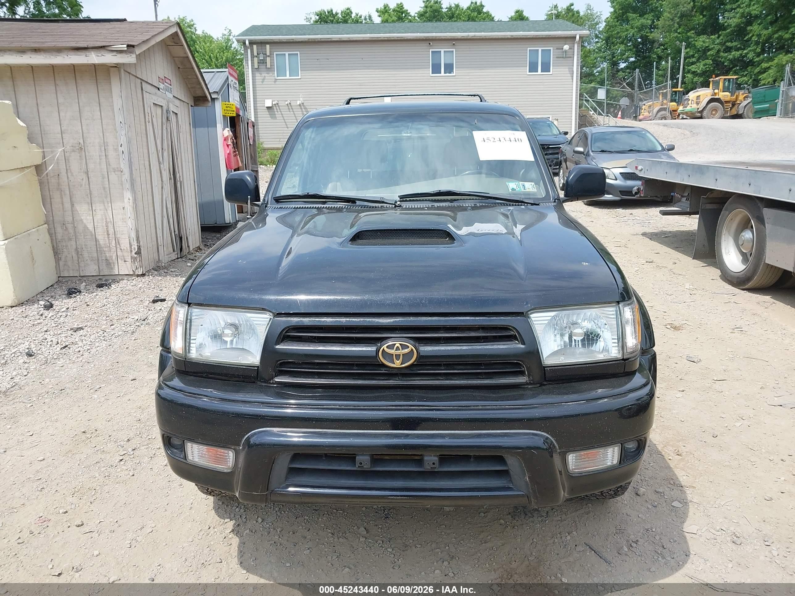 2000 Toyota 4runner Sr5 V6 Black vin: JT3HN86R5Y0265831