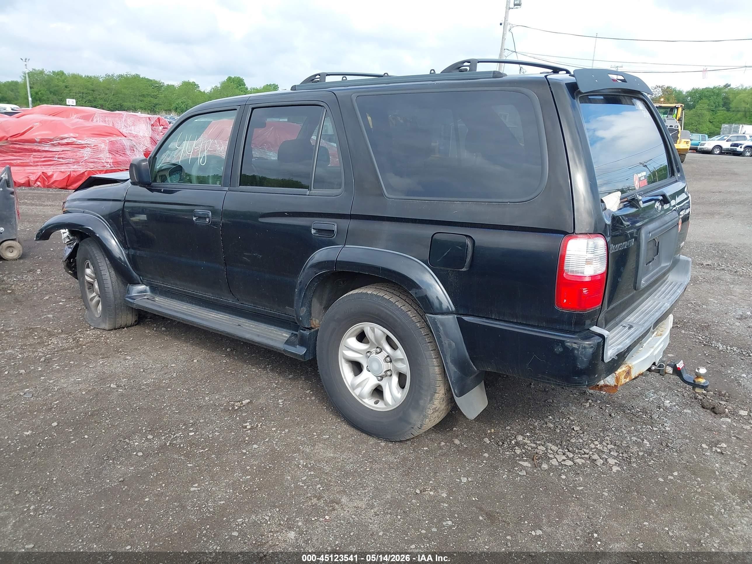2001 Toyota 4runner Sr5 V6 Black vin: JT3HN86R610345130