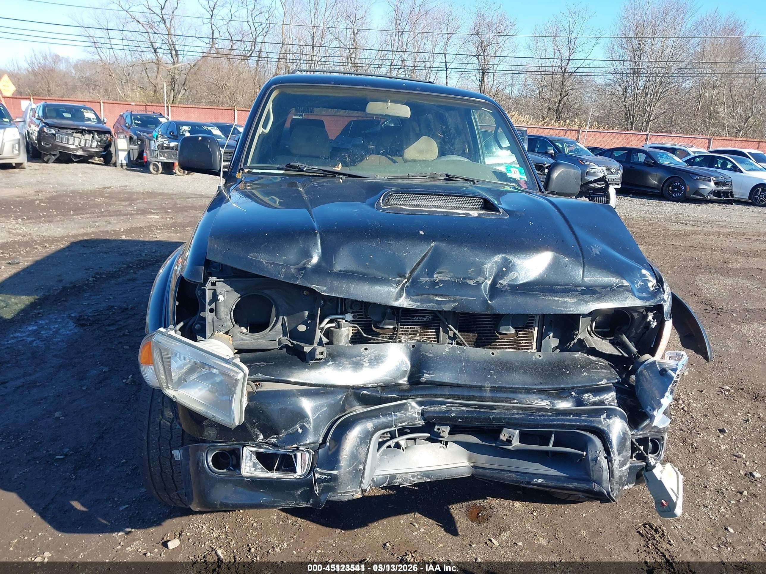 2001 Toyota 4runner Sr5 V6 Black vin: JT3HN86R610345130