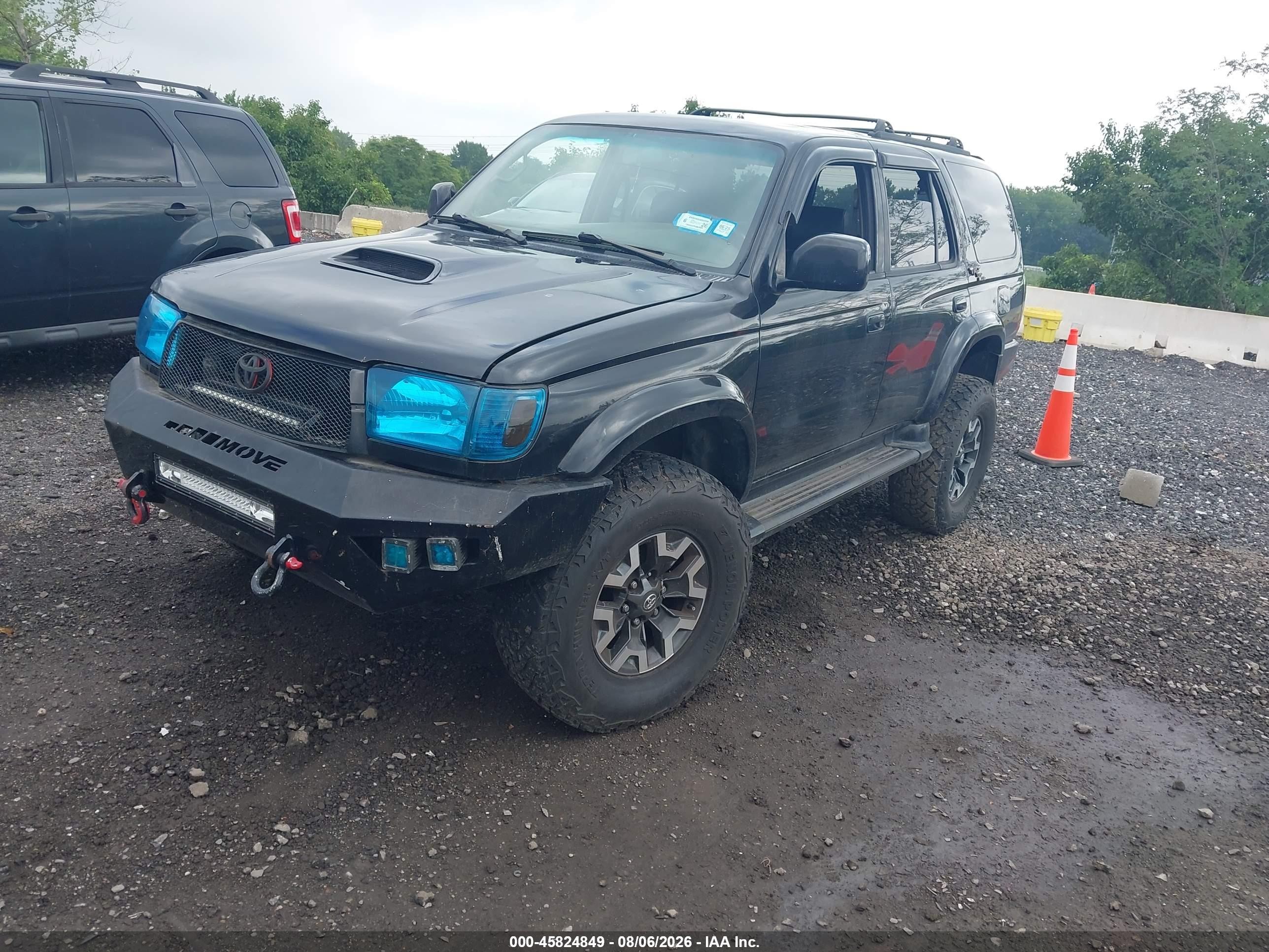 2001 Toyota 4runner Sr5 V6 Черный vin: JT3HN86R610359318