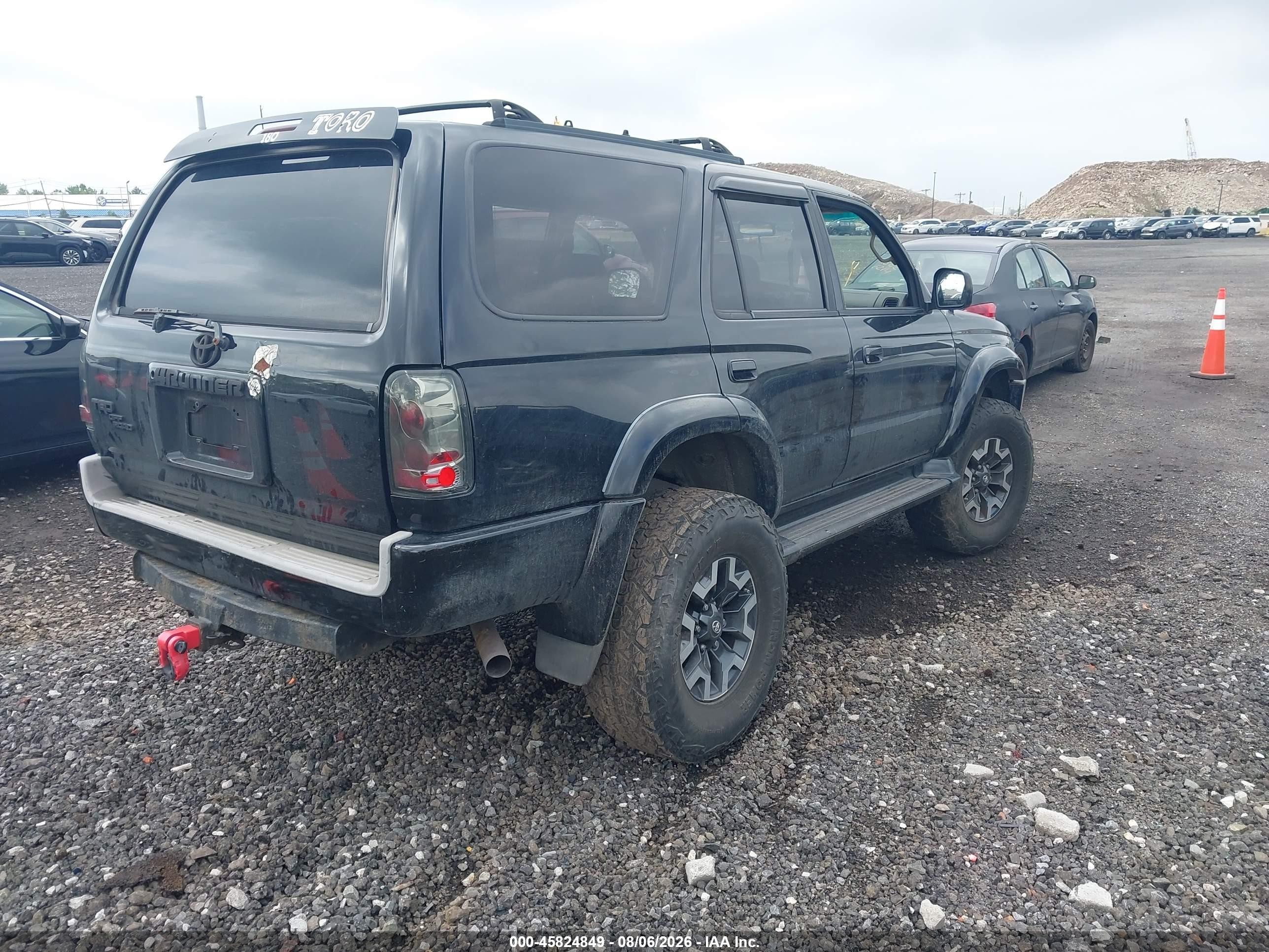 2001 Toyota 4runner Sr5 V6 Черный vin: JT3HN86R610359318